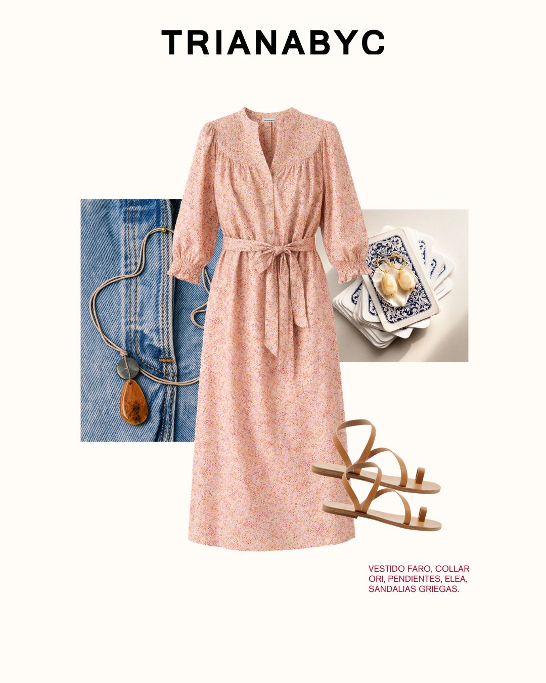 Vestido faro multicolor