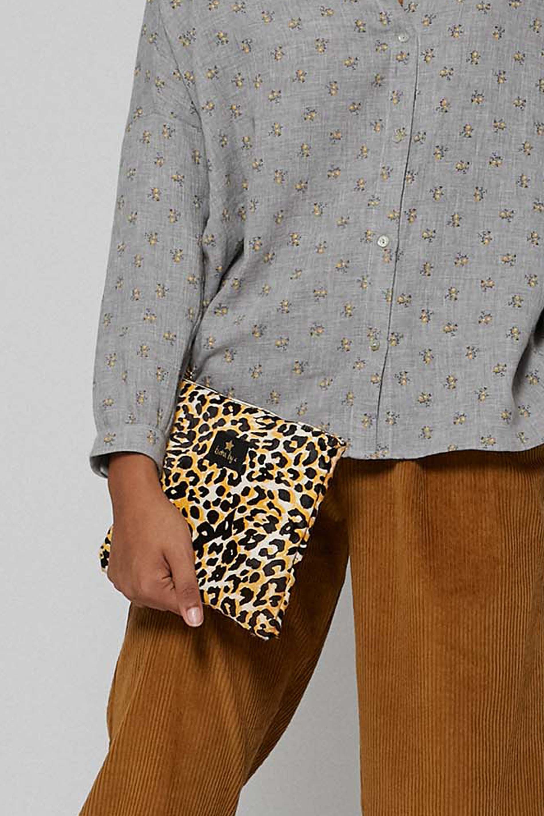 Bolso de mano leopardo