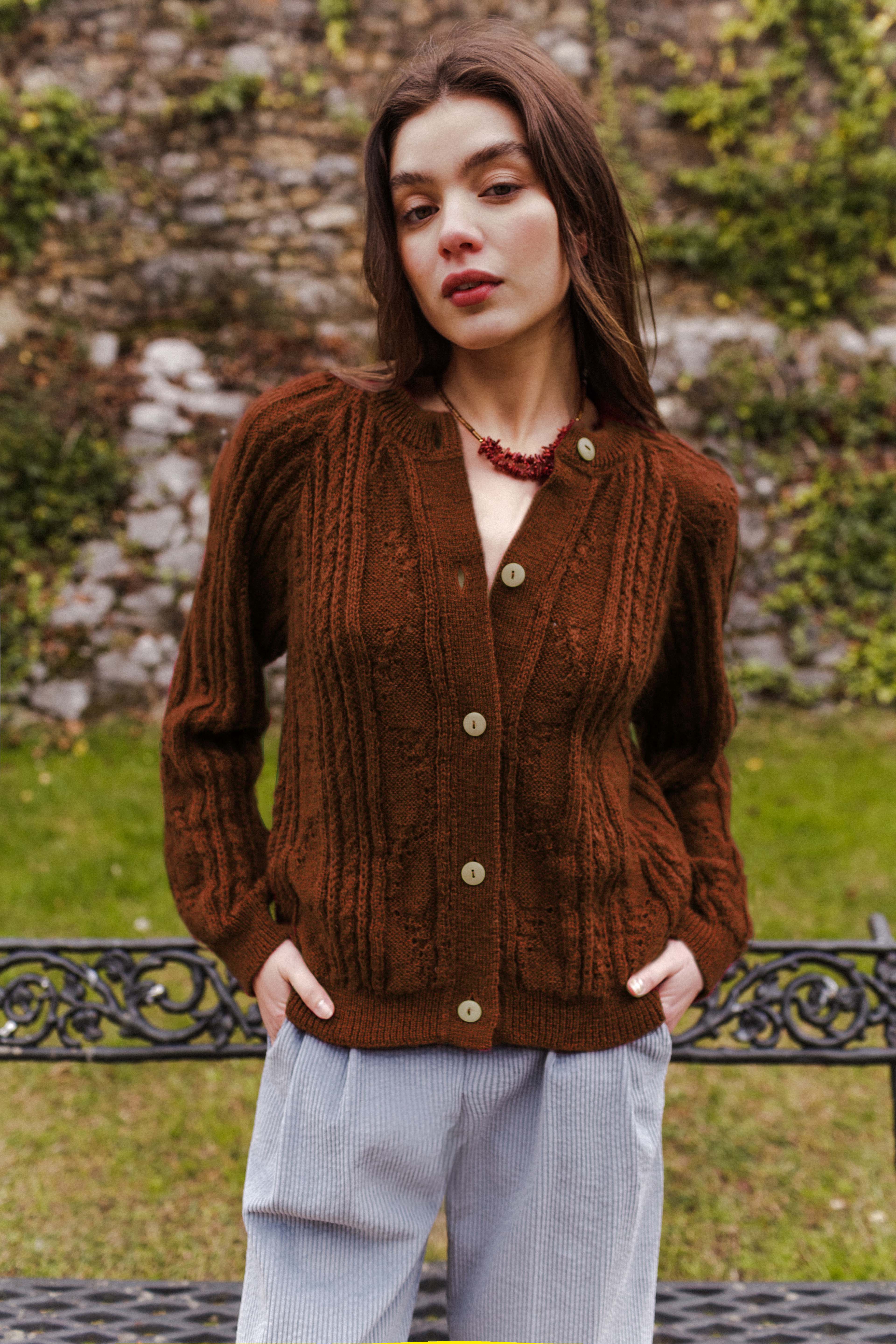 Chaqueta LOEN chocolate