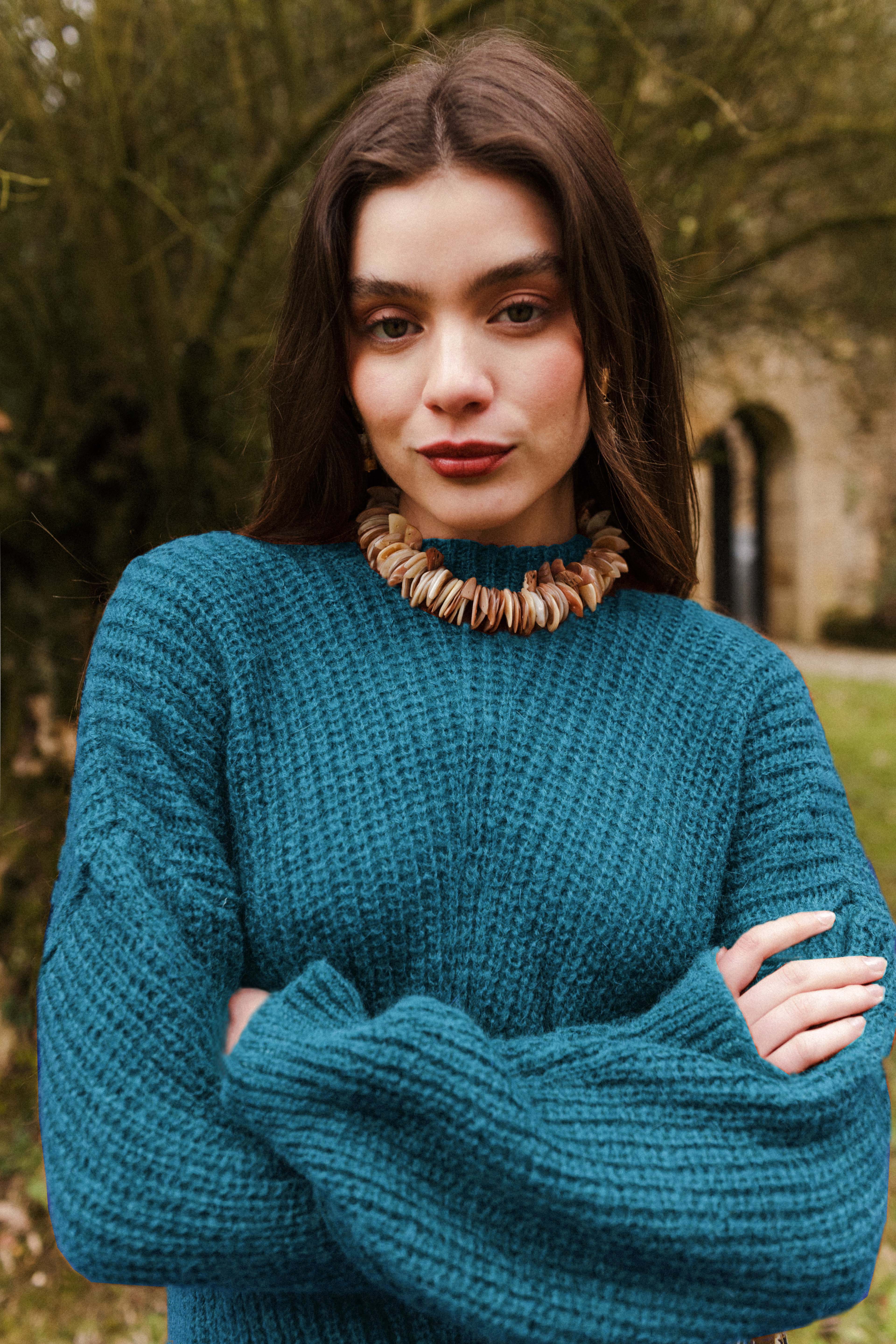 Jersey EDIMBURGO verde petróleo