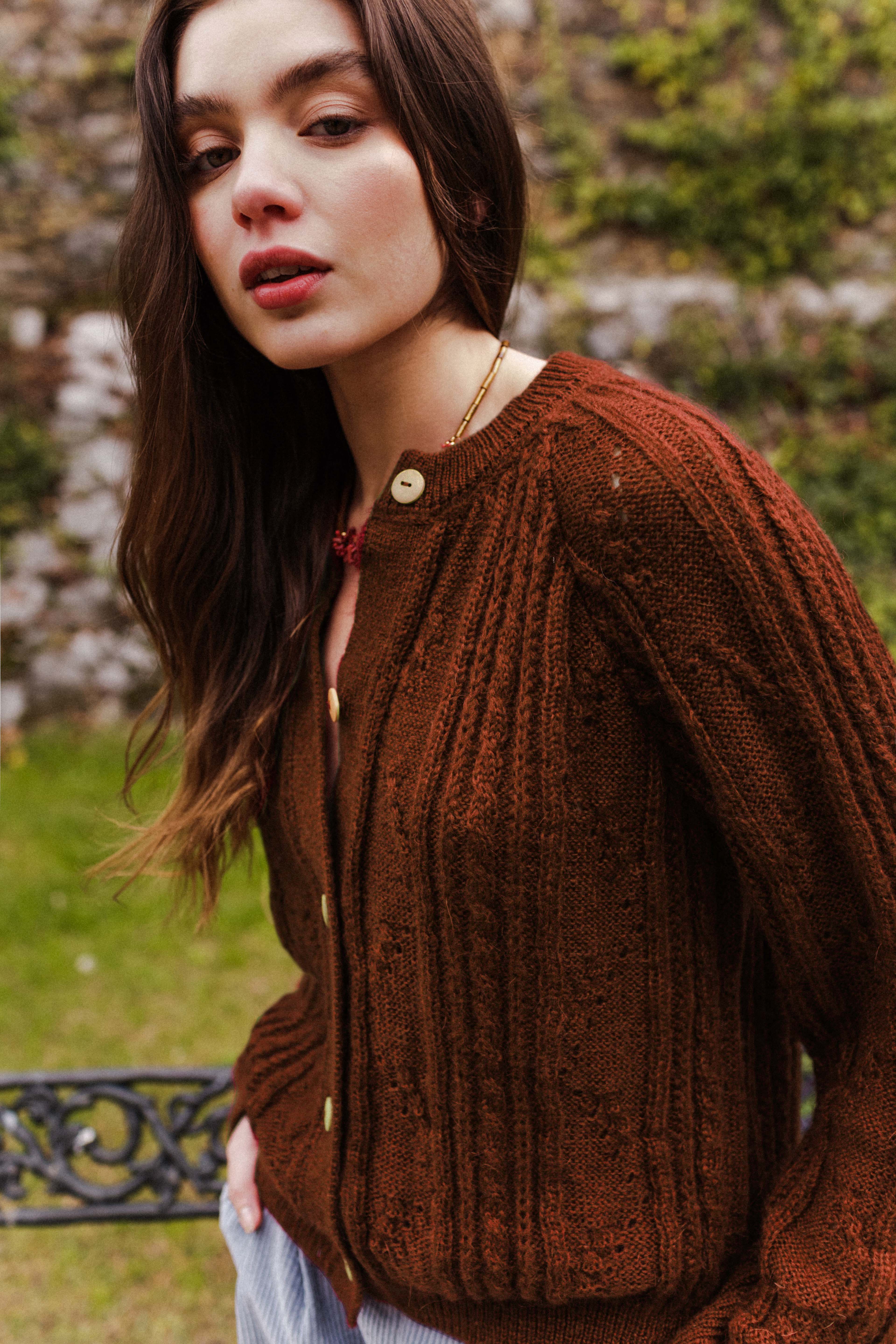 Chaqueta LOEN chocolate