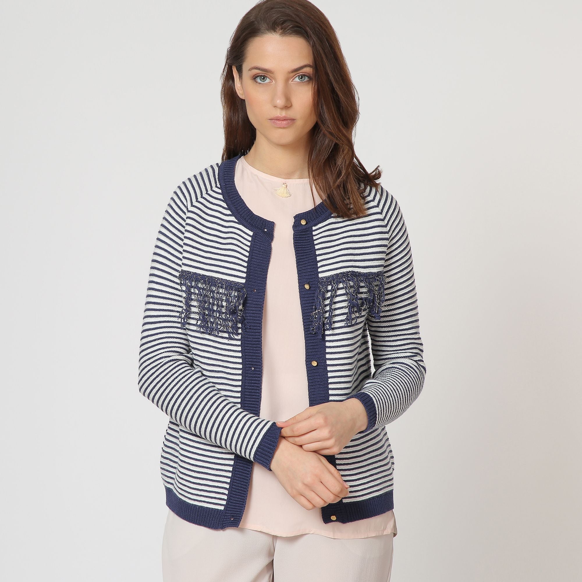 Chaqueta FLECOS RAYAS