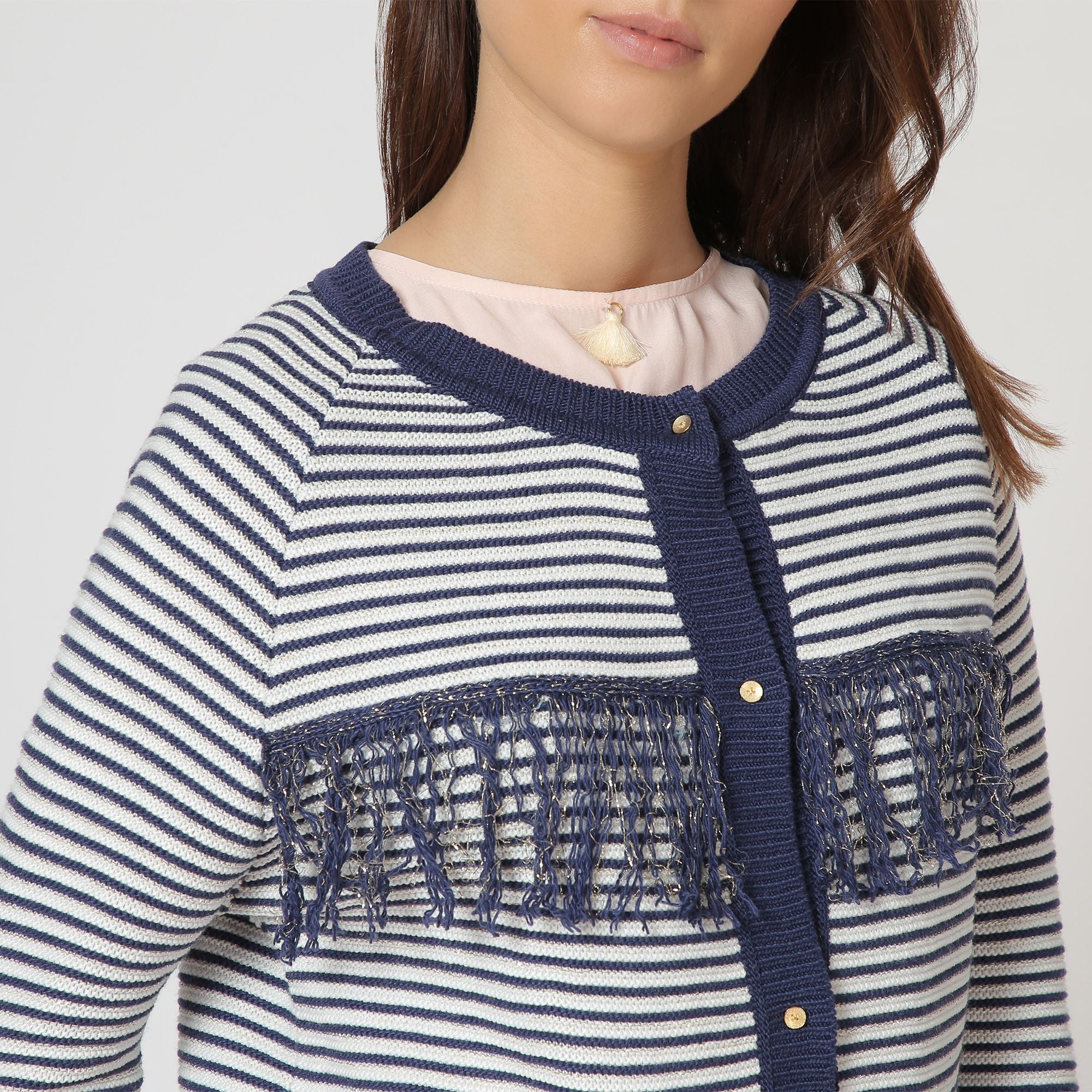 Chaqueta FLECOS RAYAS