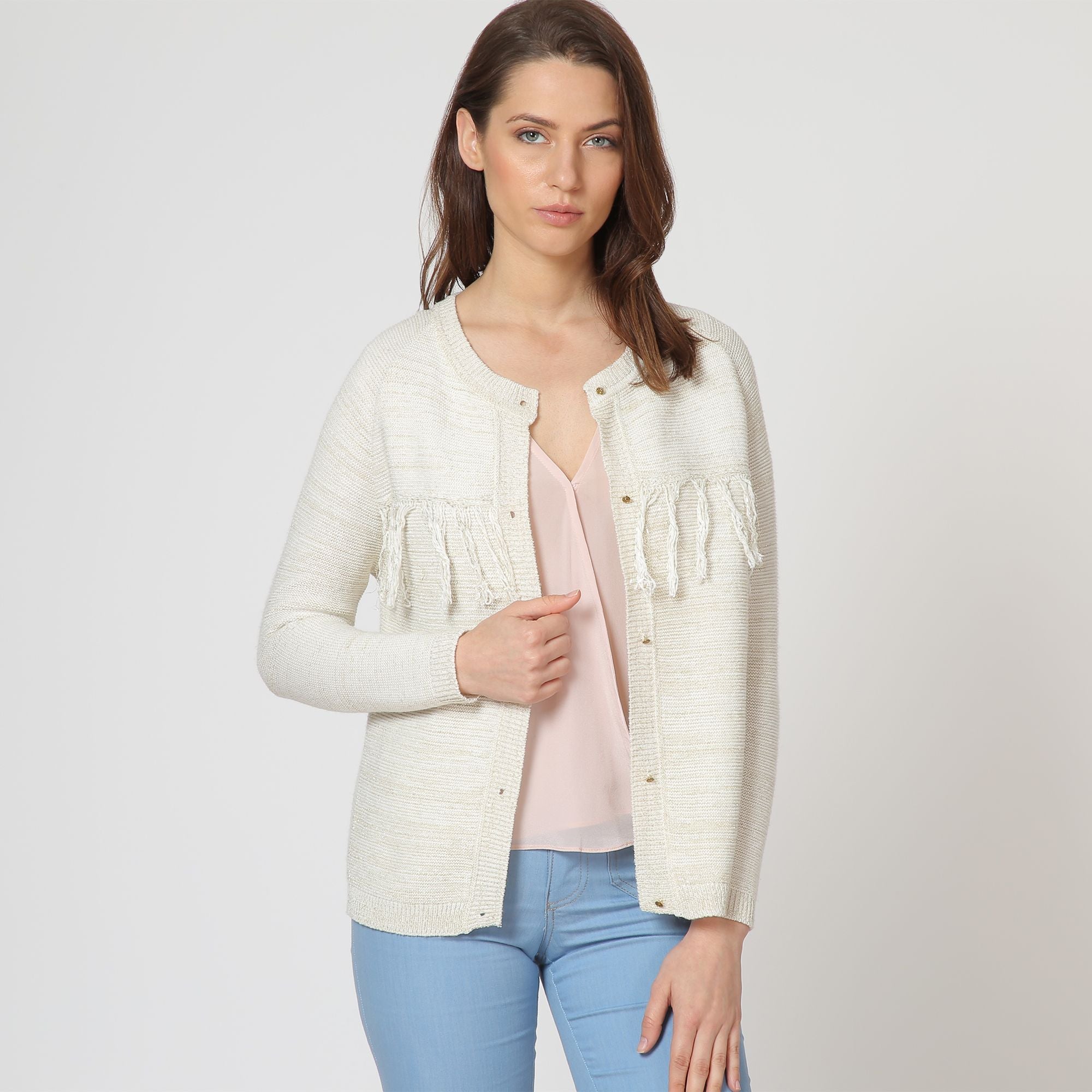 Chaqueta FLECOS cruda