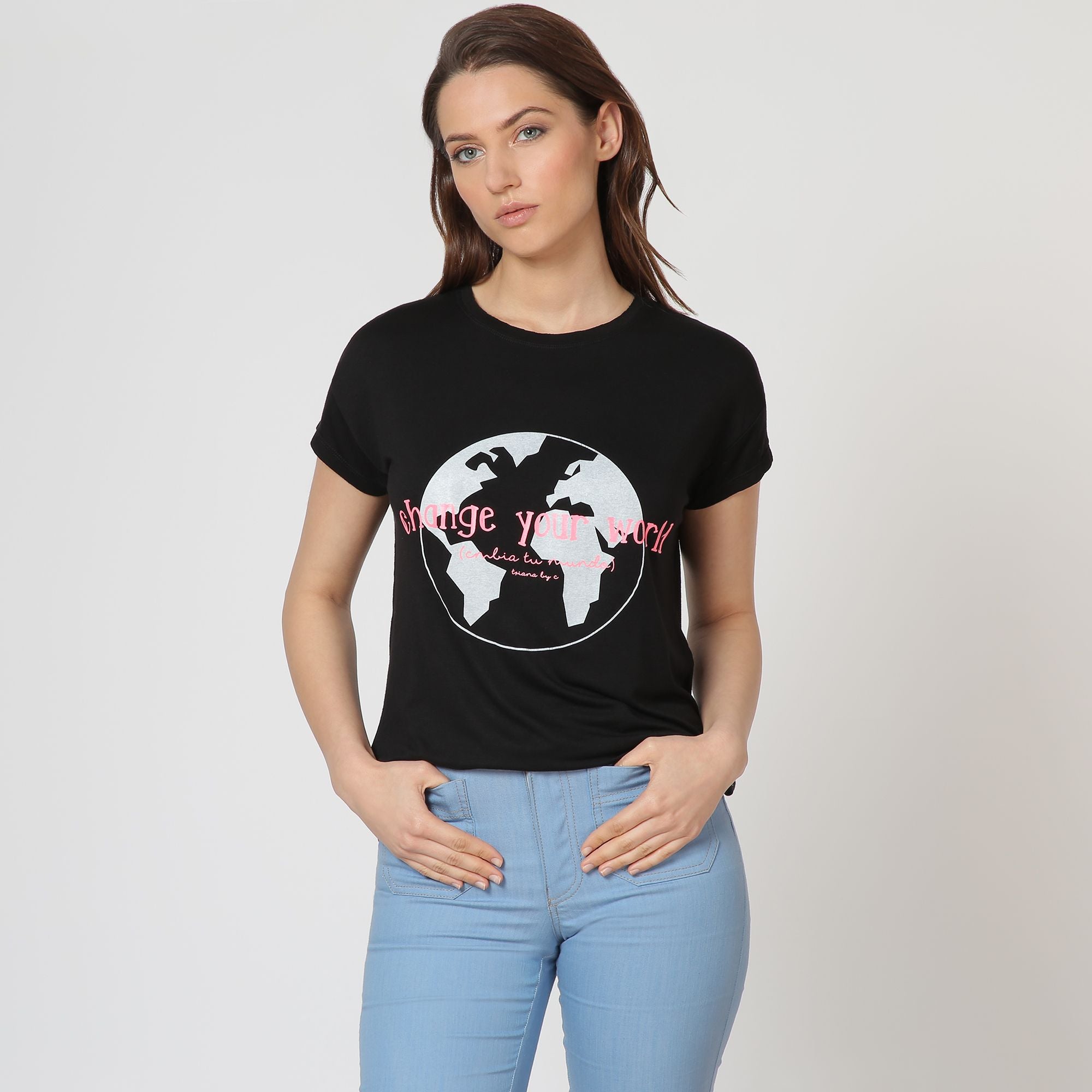Camiseta CHANGE YOUR WORLD
