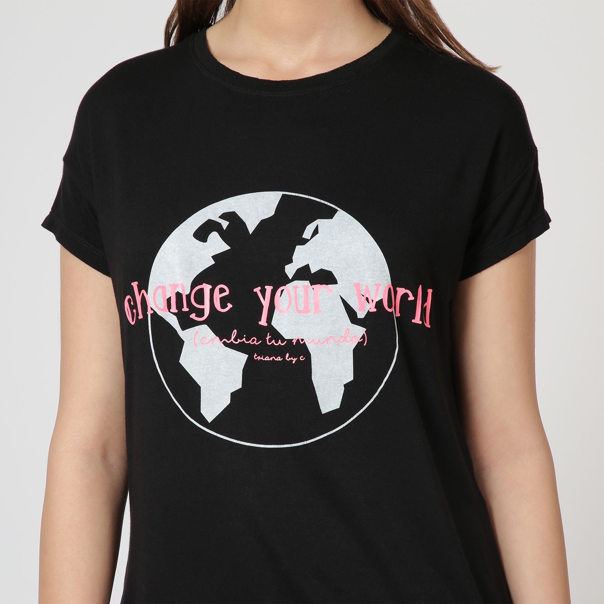 Camiseta CHANGE YOUR WORLD