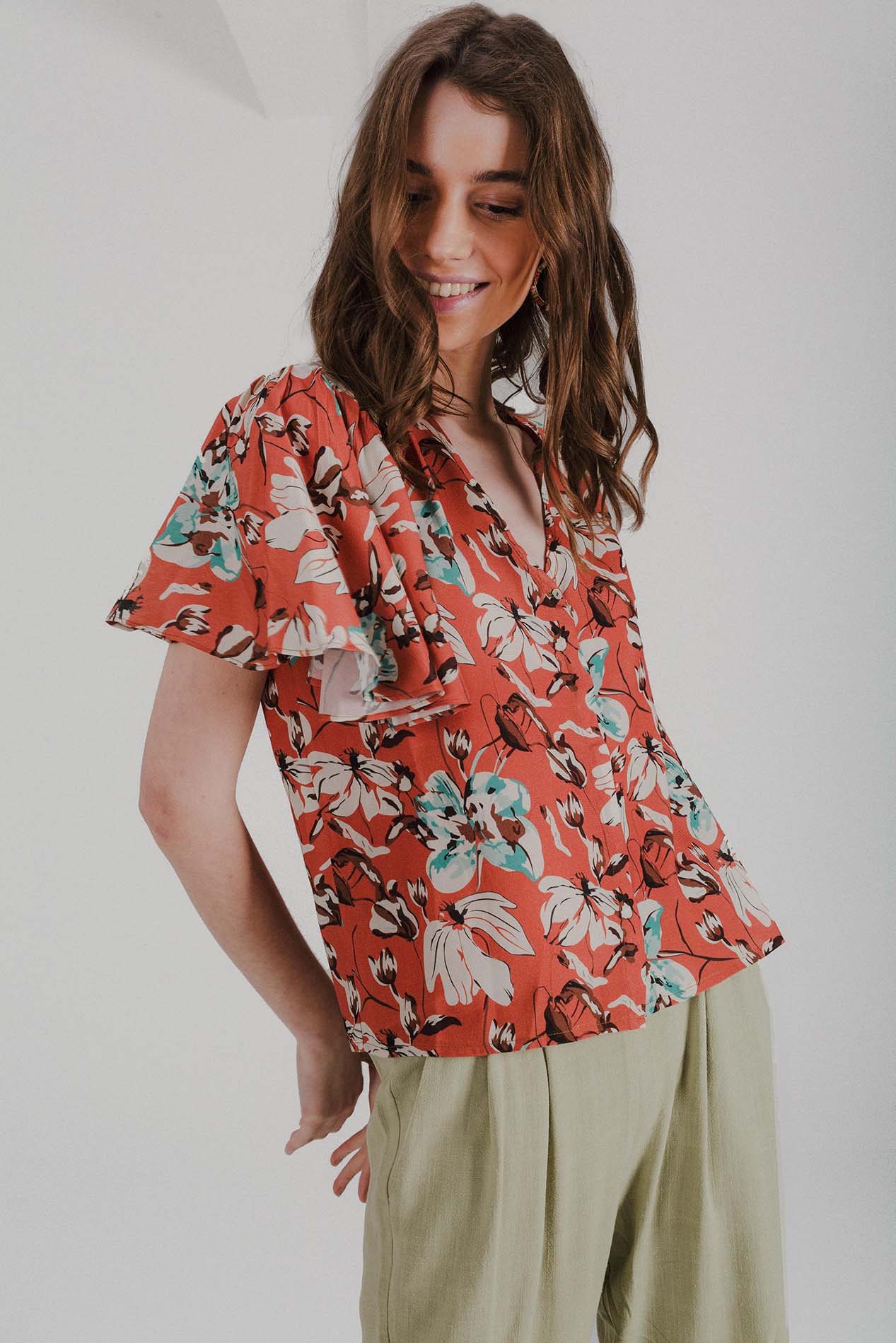 POA earth daffodil Blouse