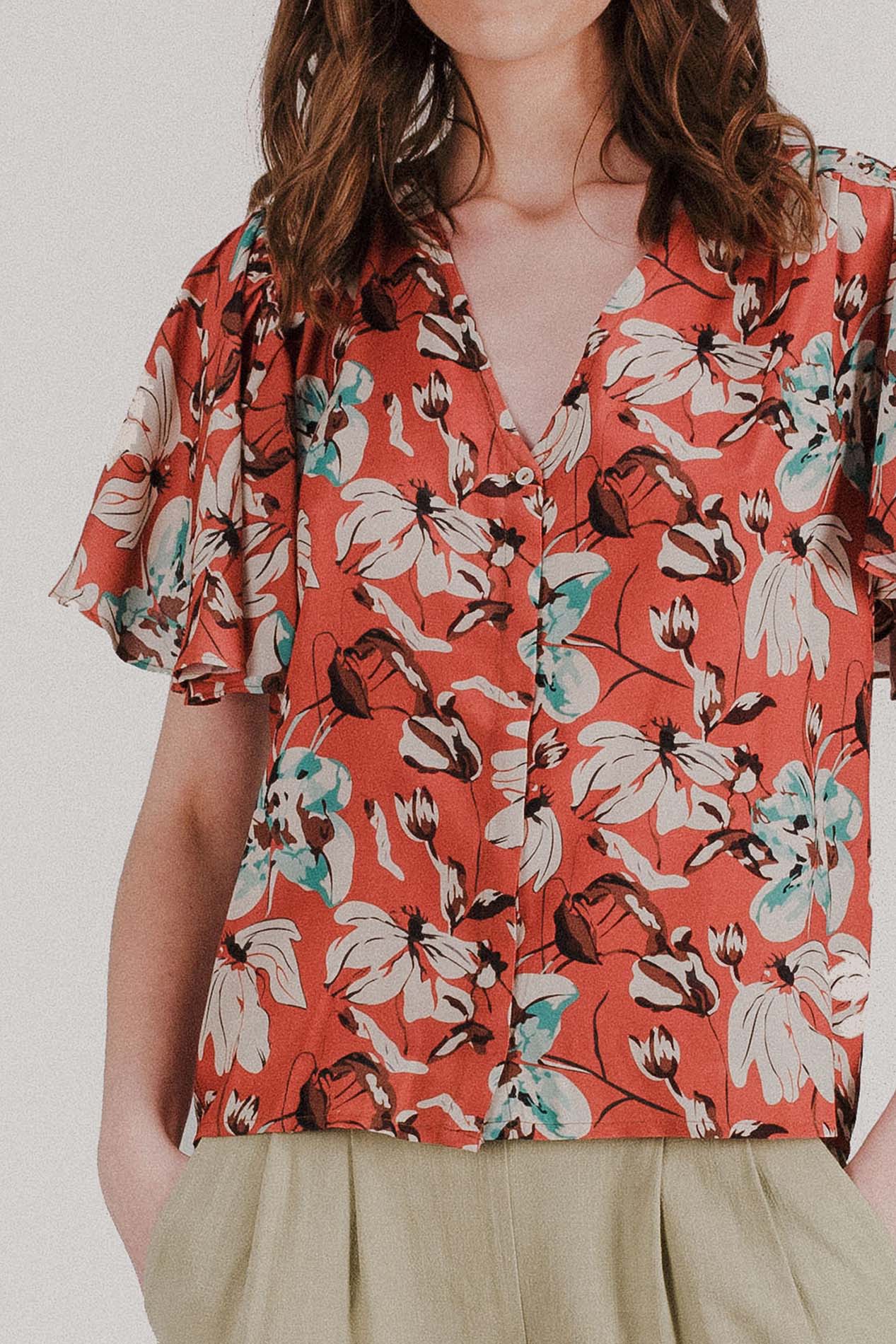 POA earth daffodil Blouse