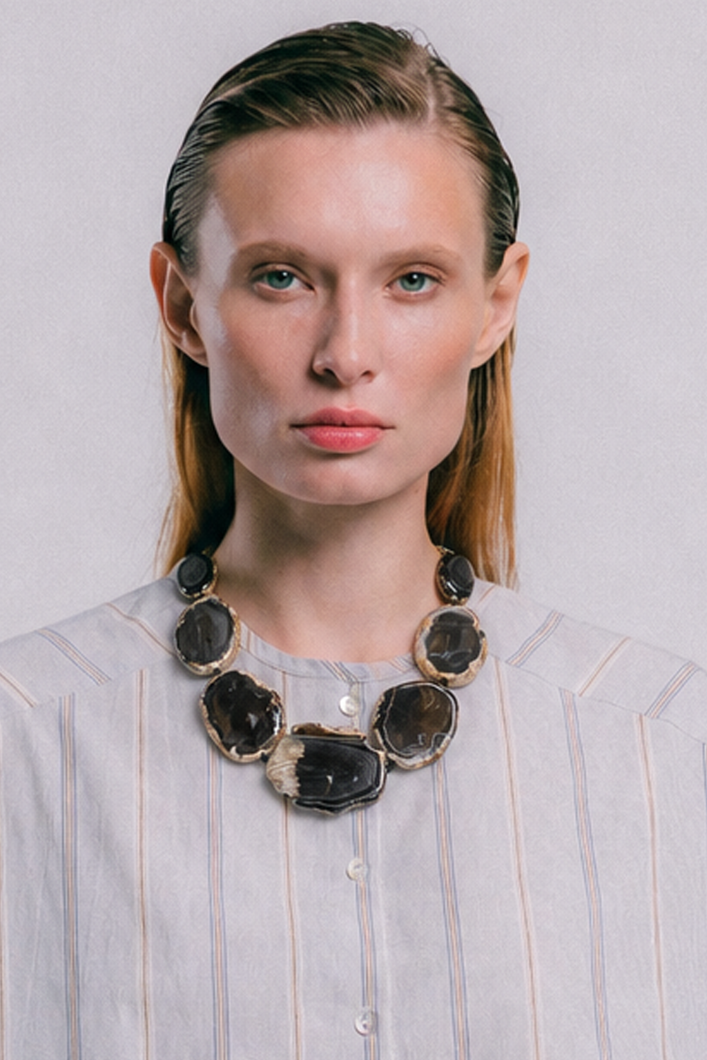 Collar tilo ágata black