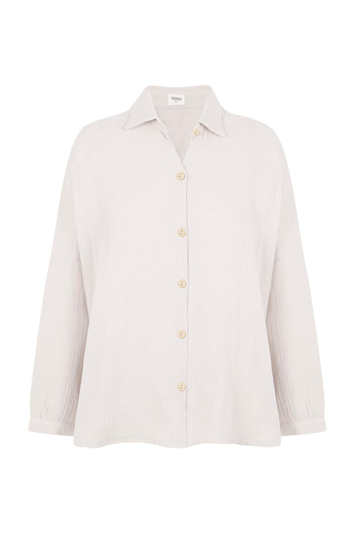 blouse STAR blanche