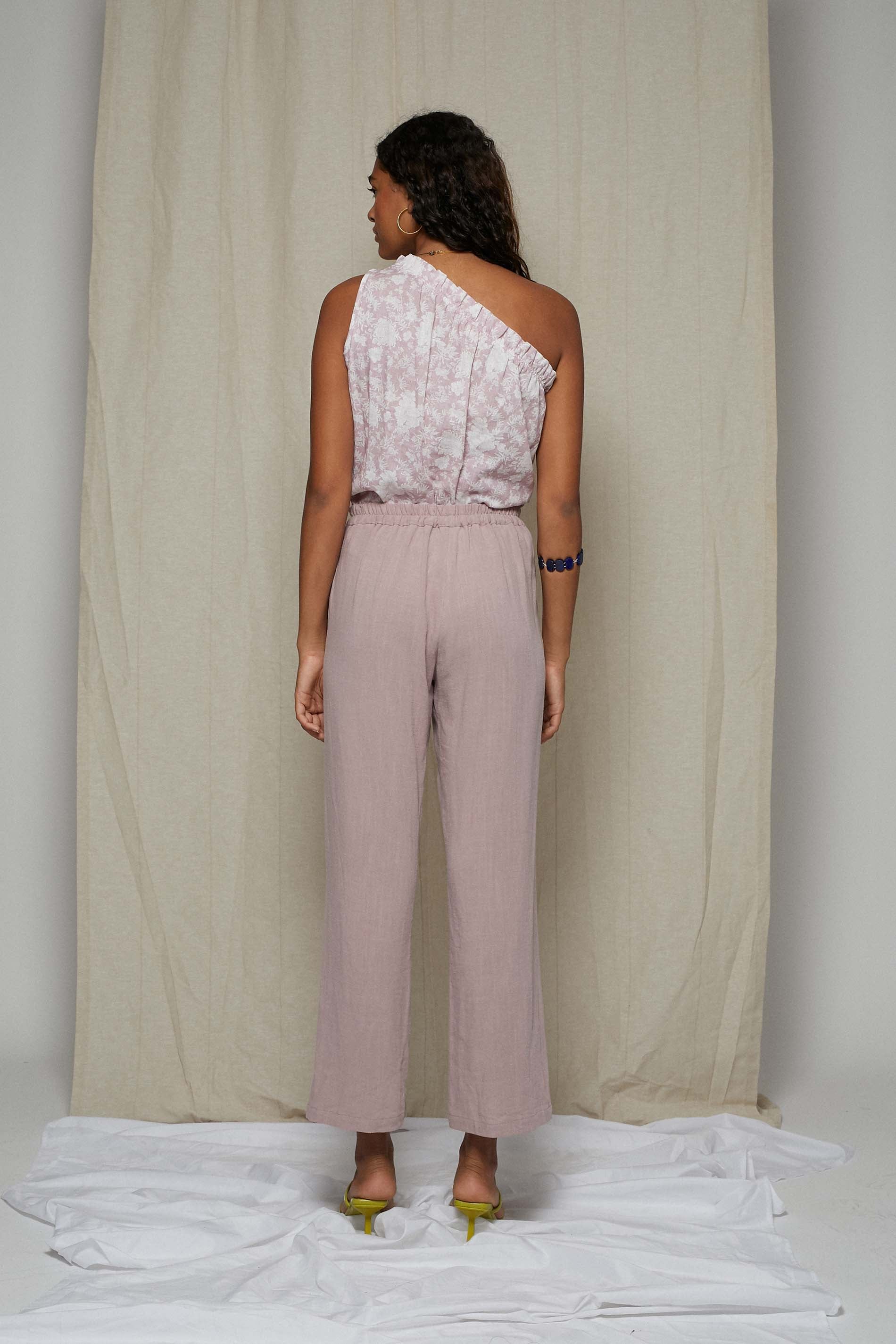 Blusa argos LINO ROSA