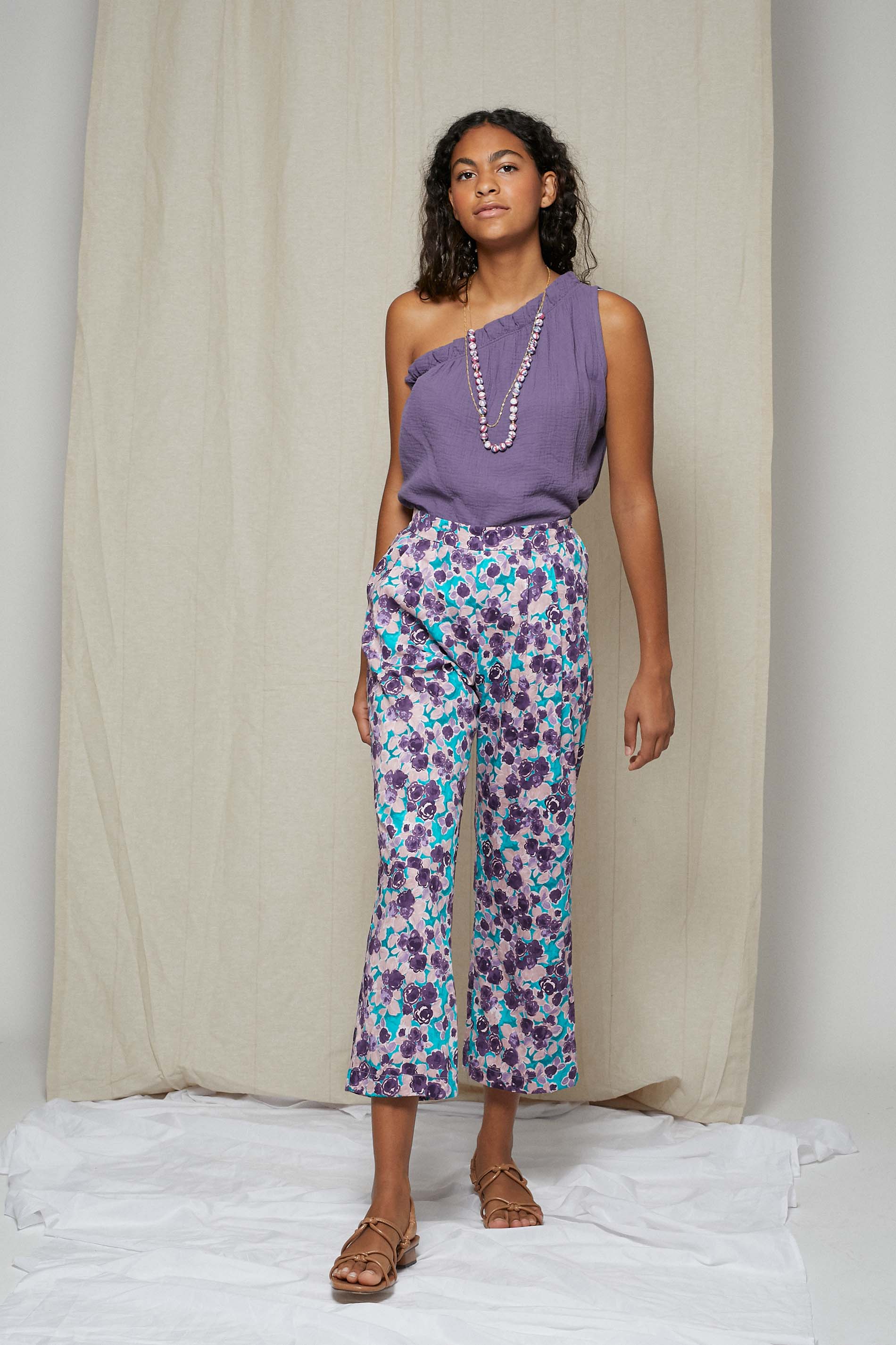 Blusa argos organica malva