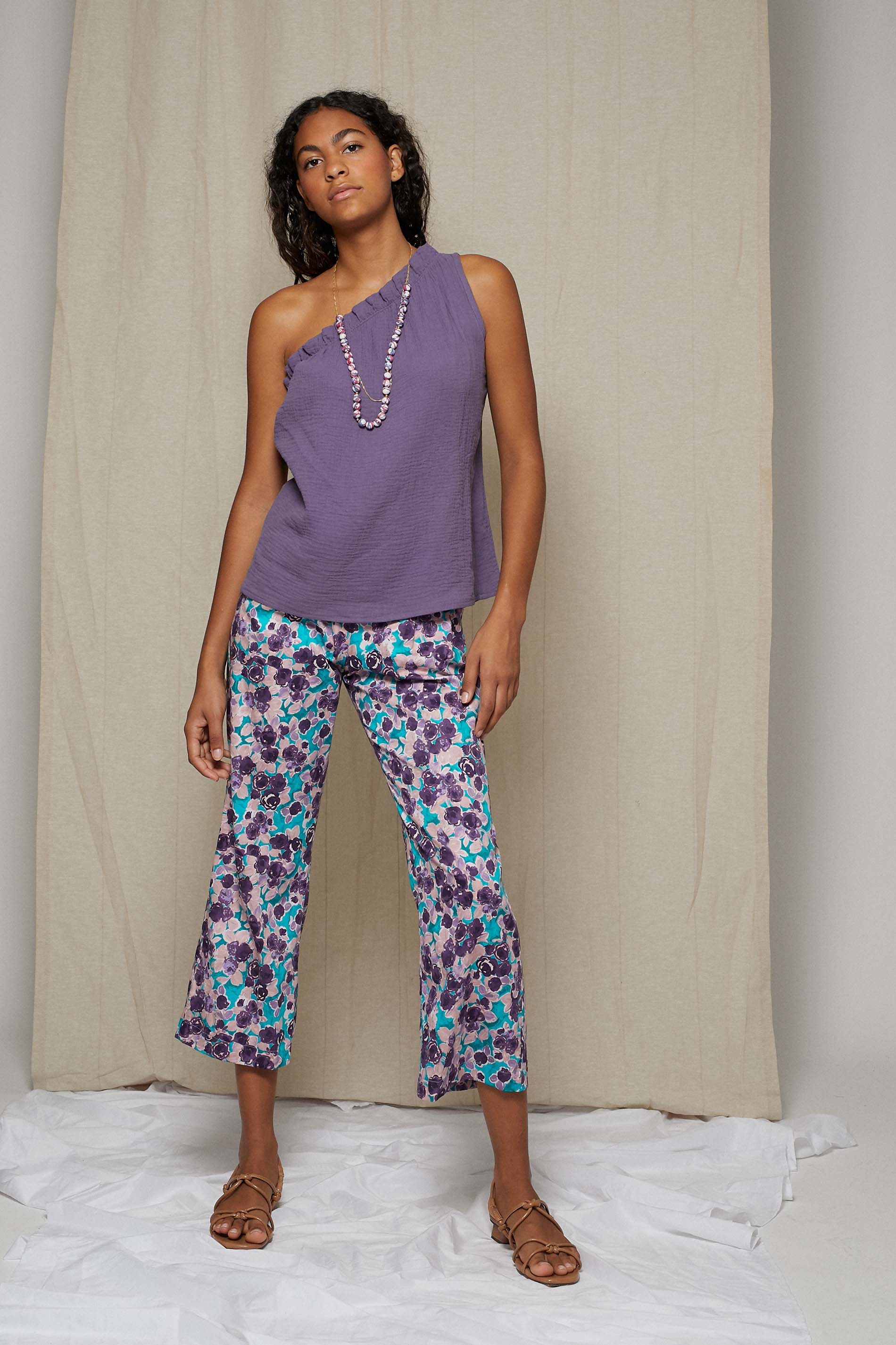 Blusa argos organica malva