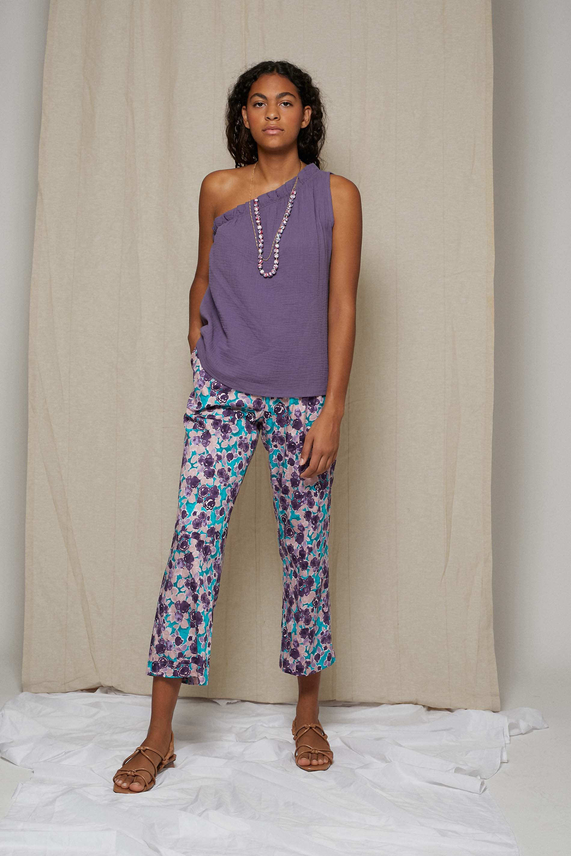 Blusa argos organica malva