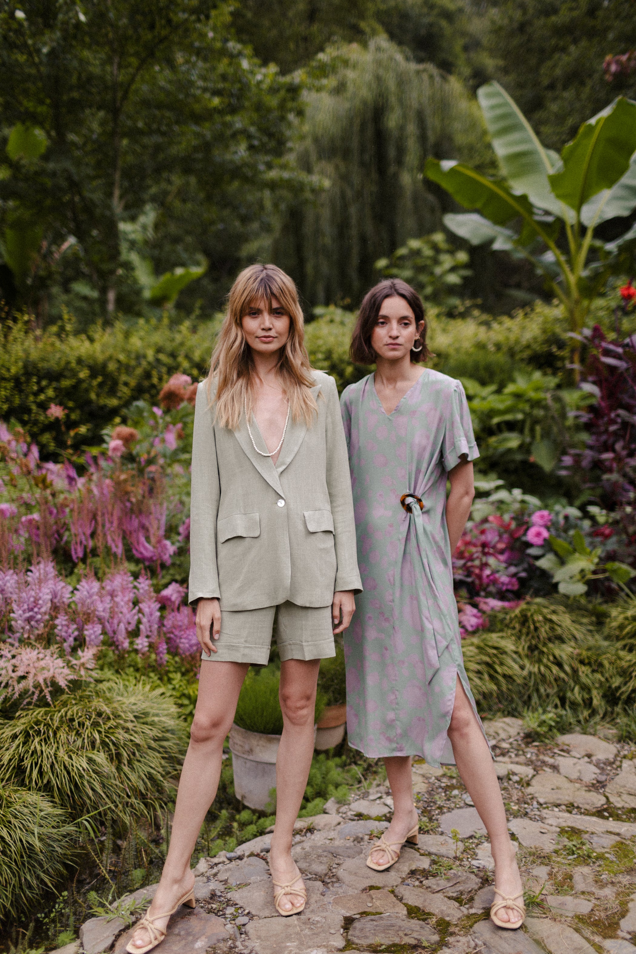Mint linen MILLET blazer