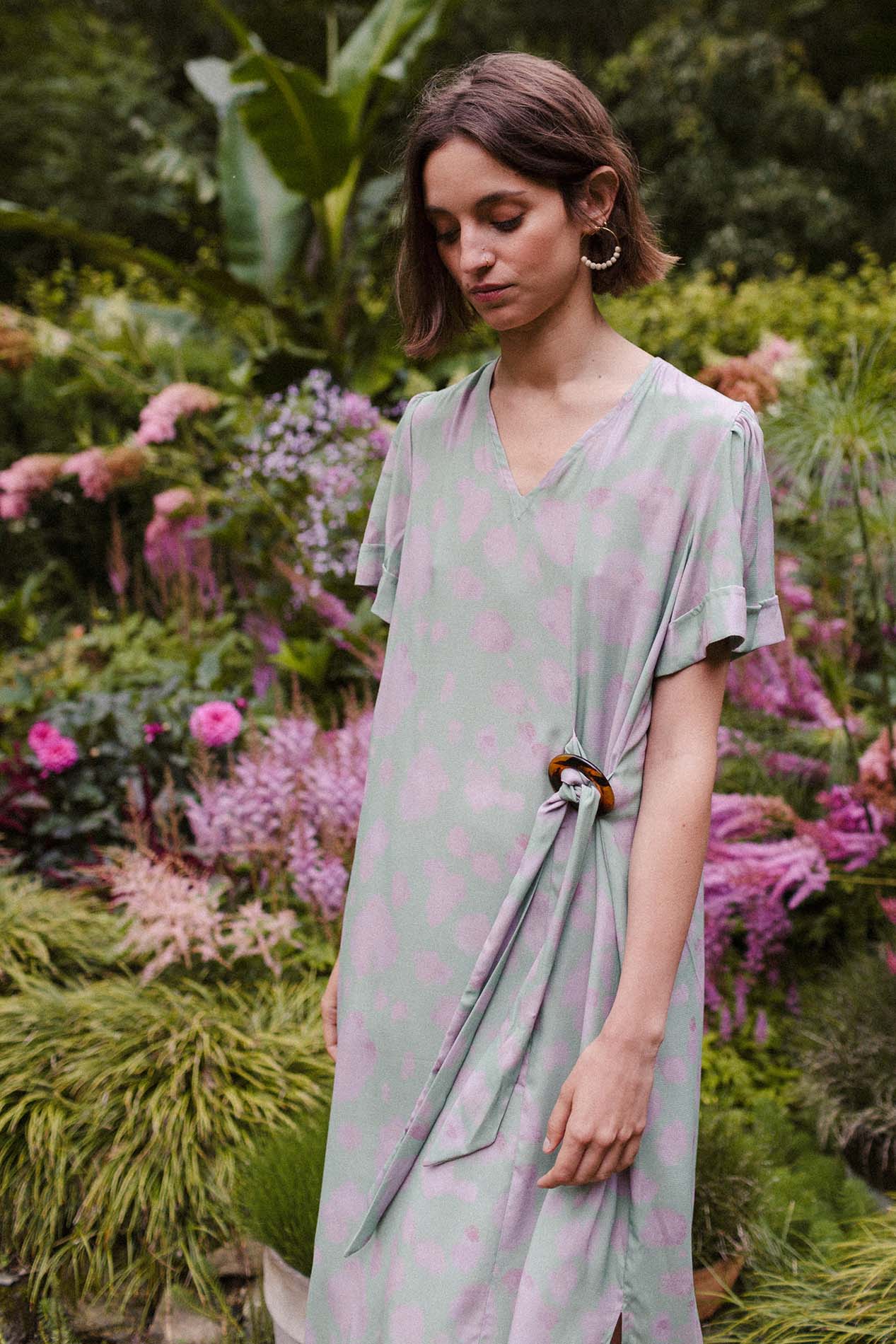 JUNCO narcissus tea dress