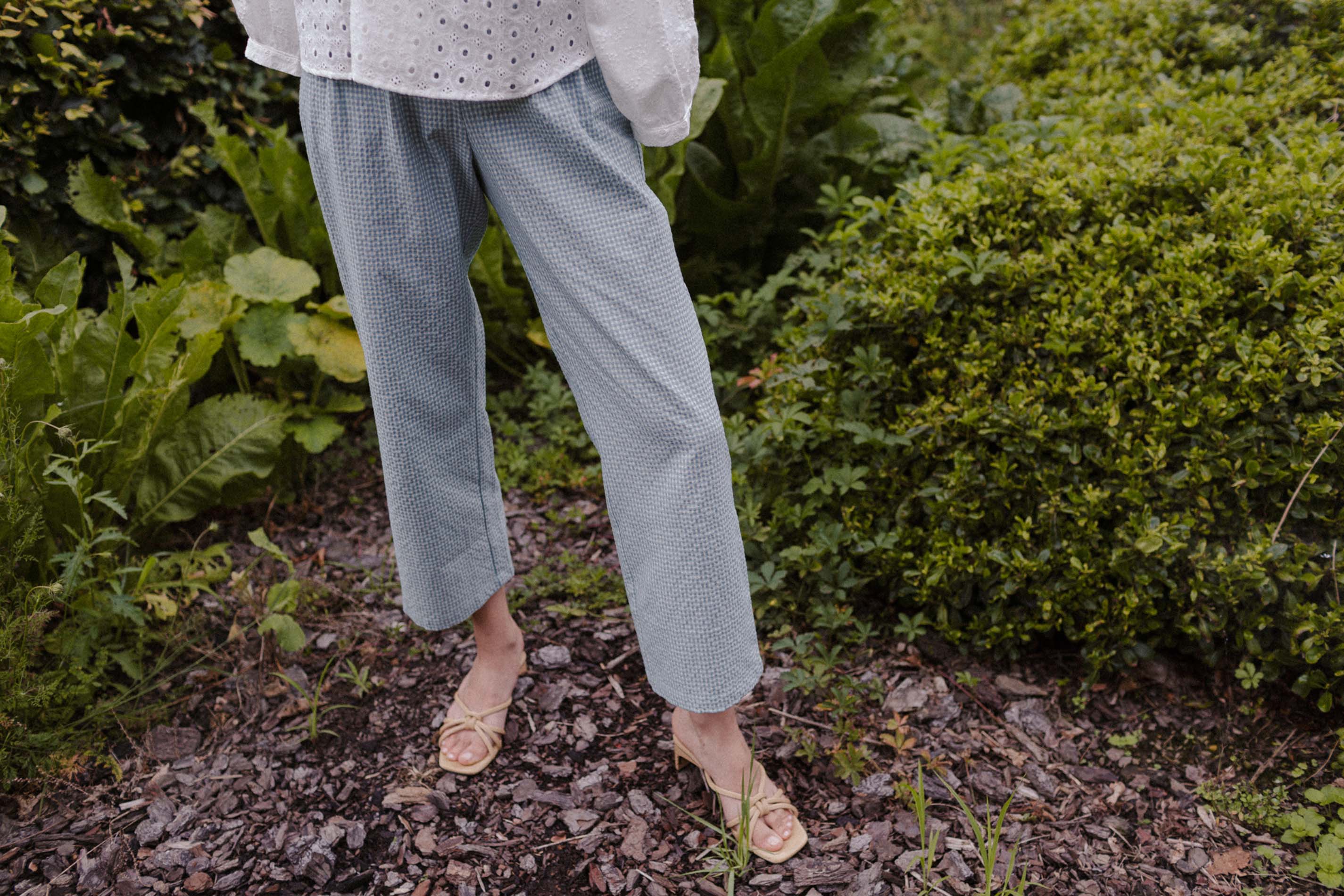 Pantalon vichy menthe MILLET