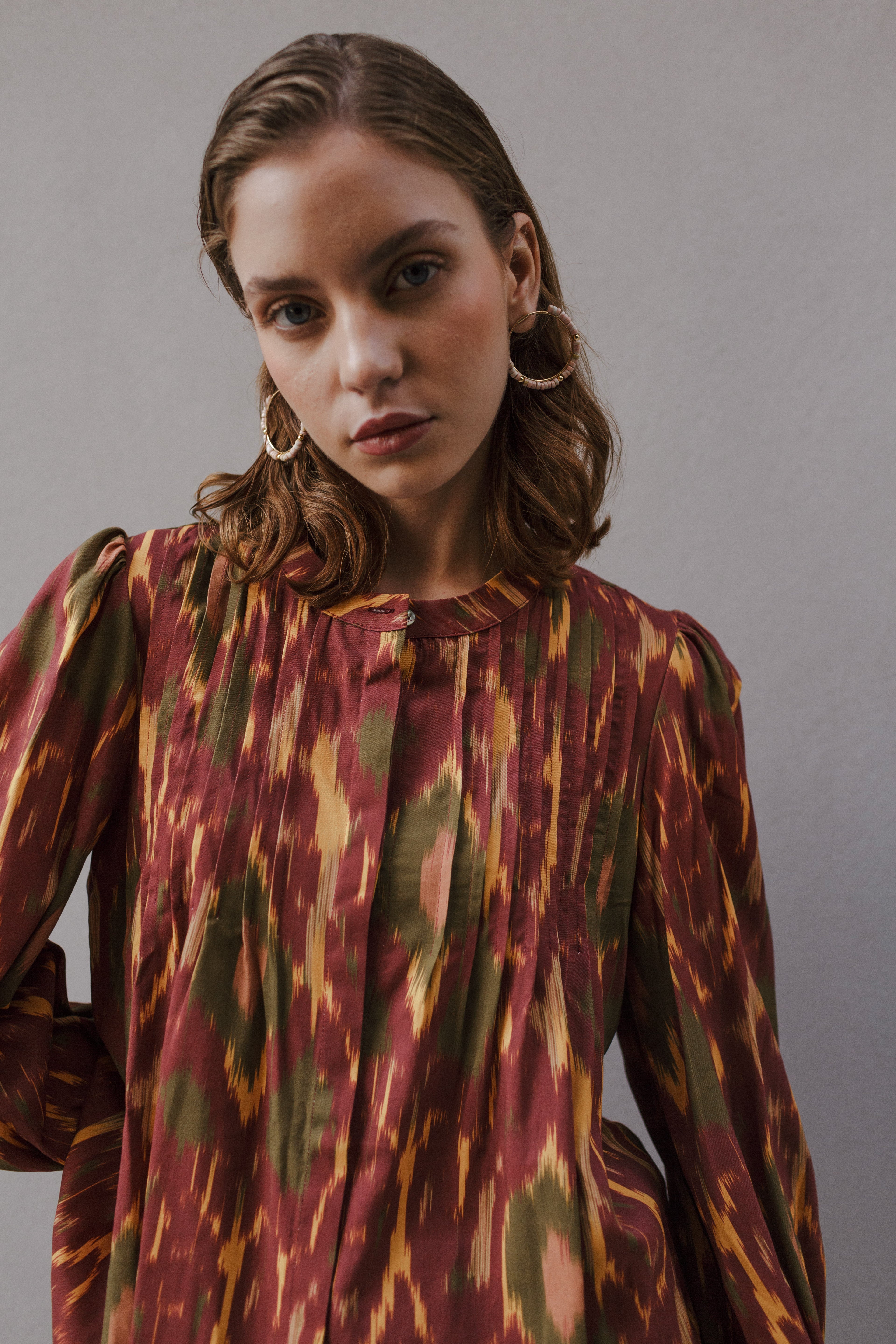 Blusa ZEA ABSTRACT PRINT TIERRA