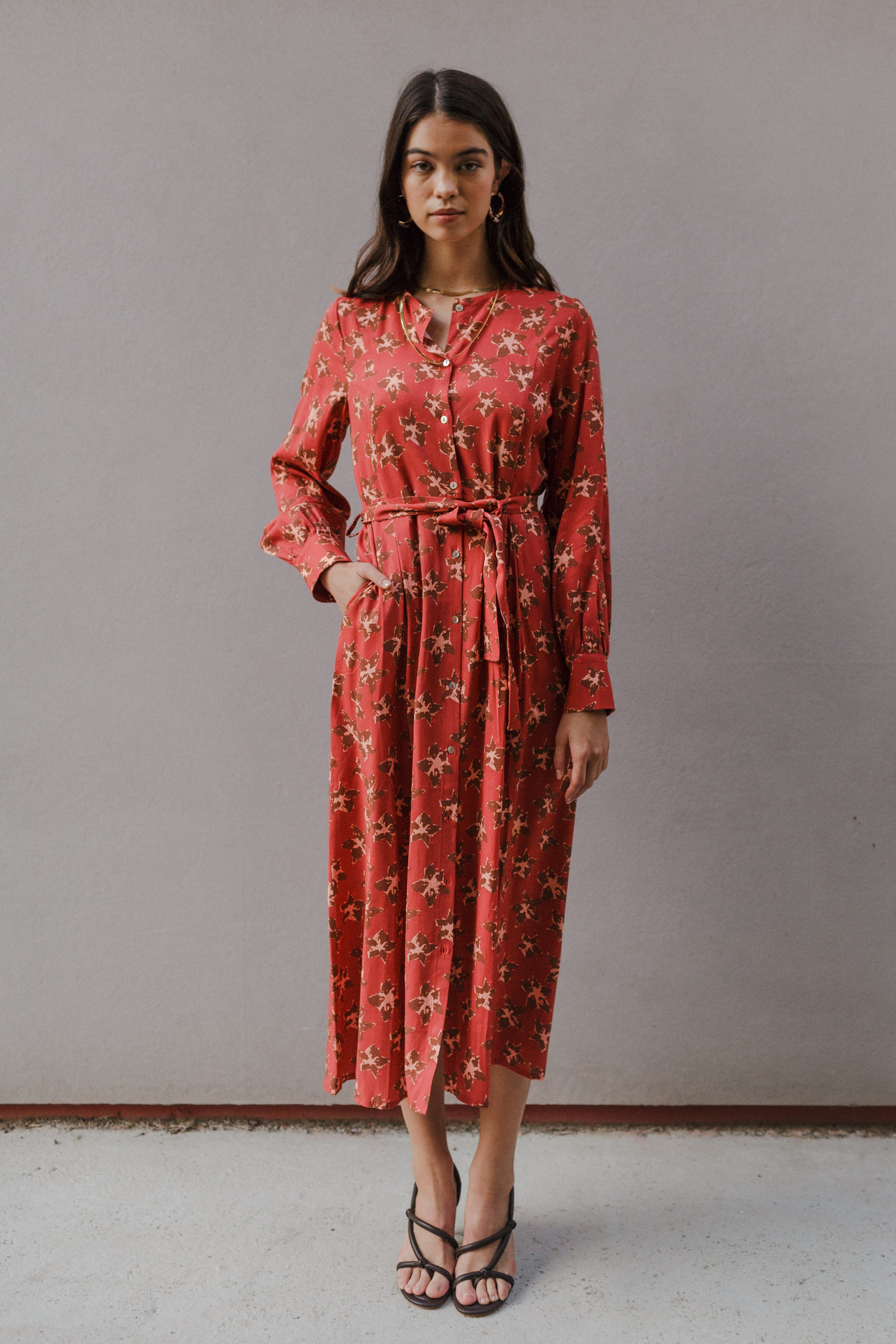 Vestido MACAEL RUGINE