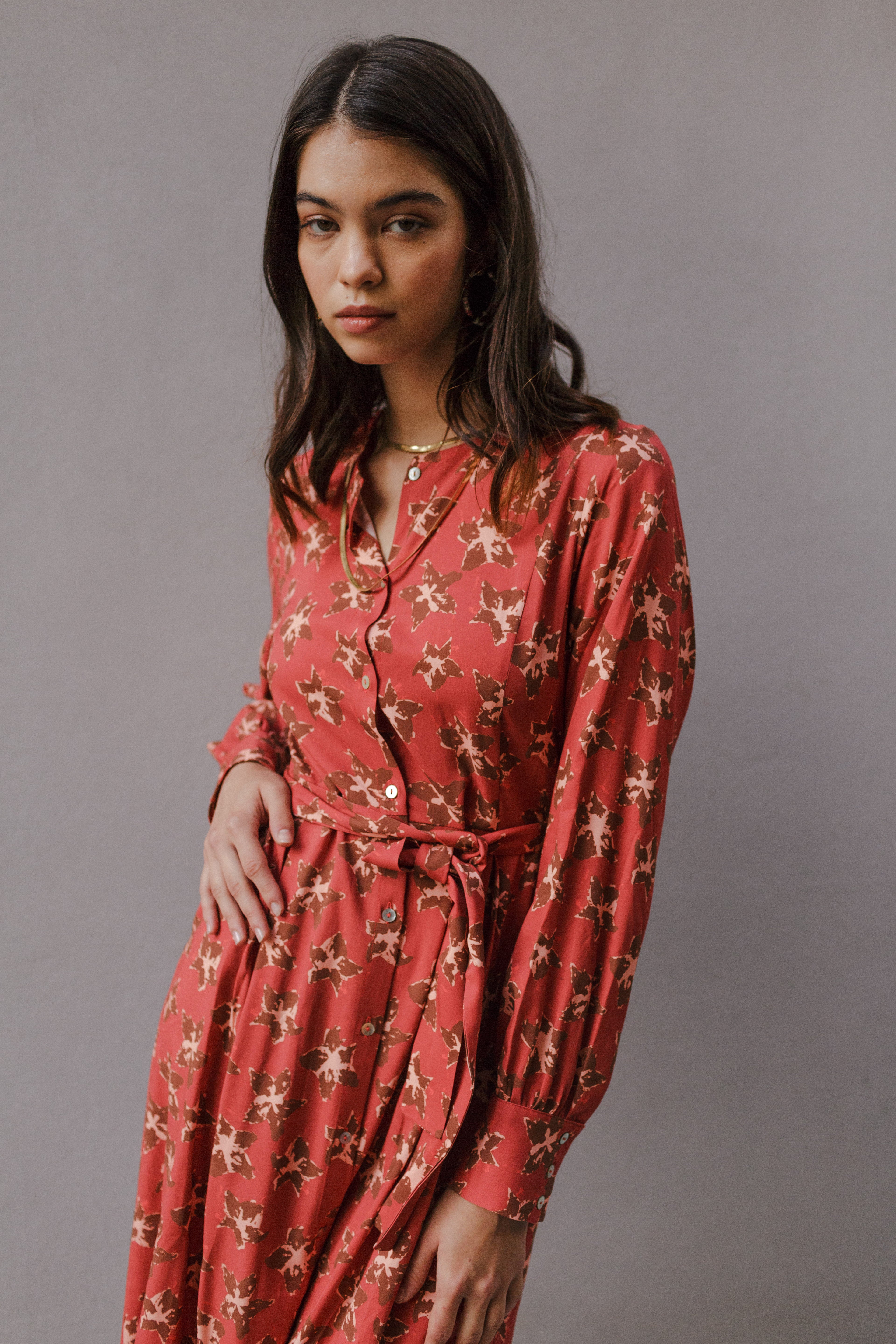 Vestido MACAEL RUGINE