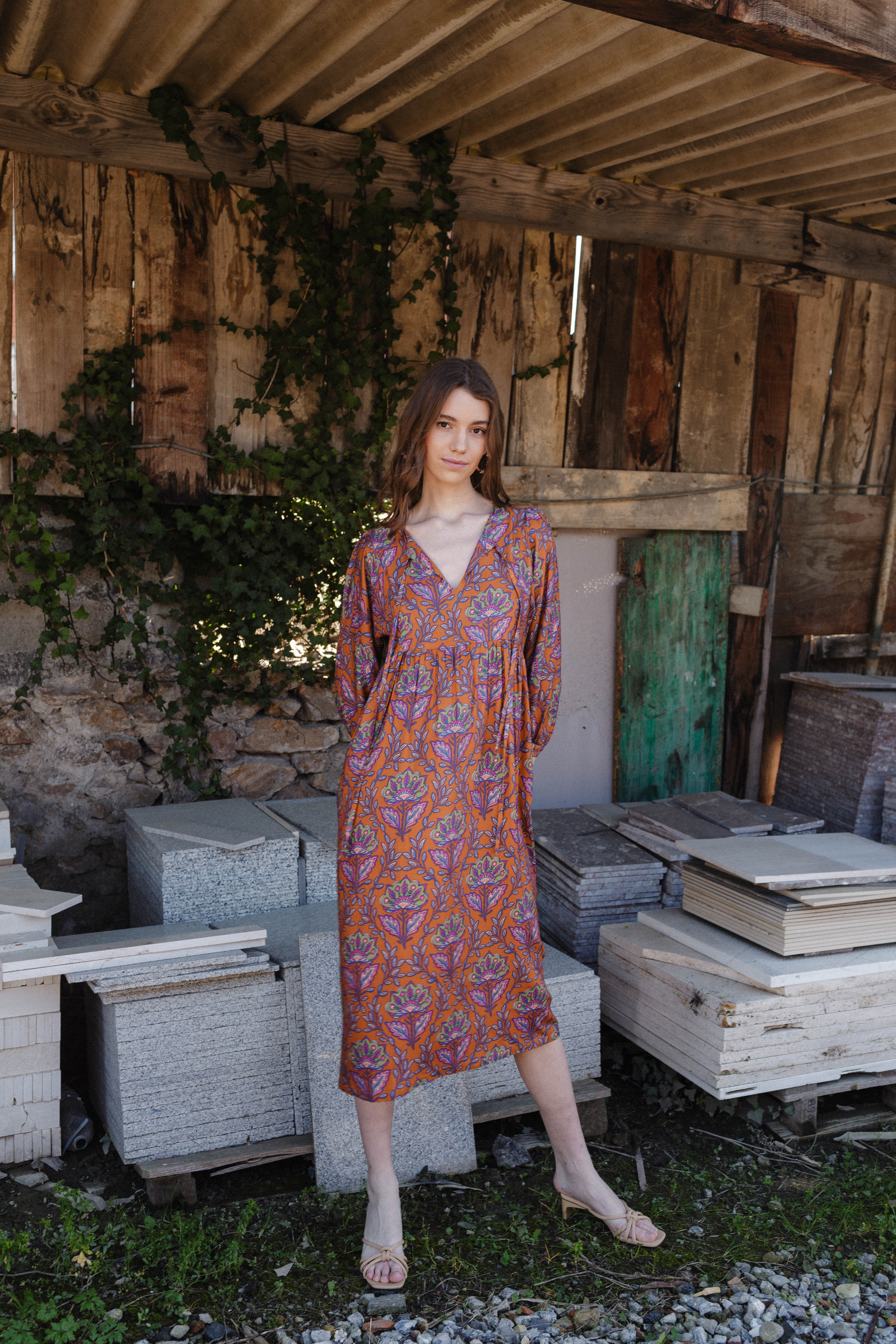 Vestido CALACATA JARDÍN