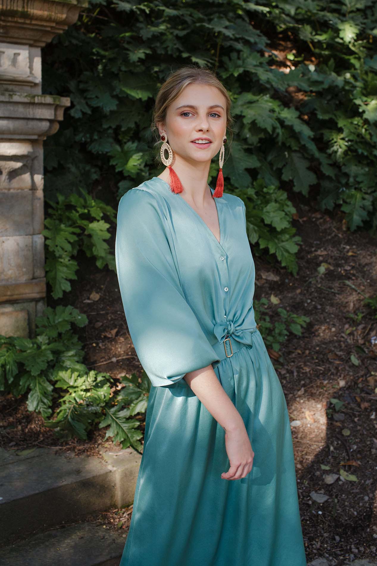 Green WALNUT blouse