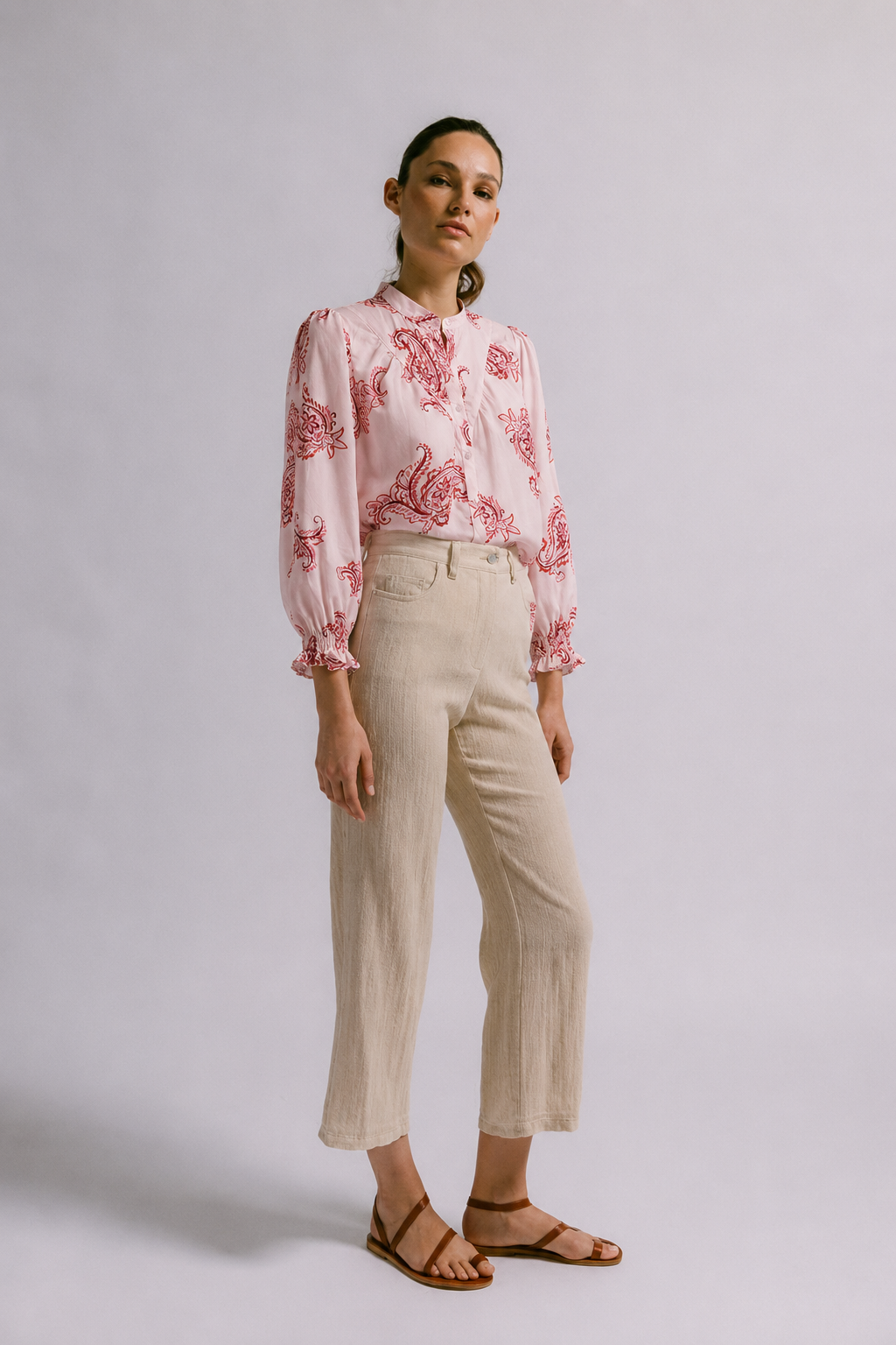 Blusa vol pasley rosa