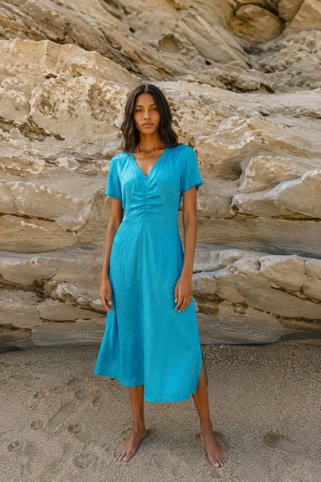 Vestido azul SOLÍN