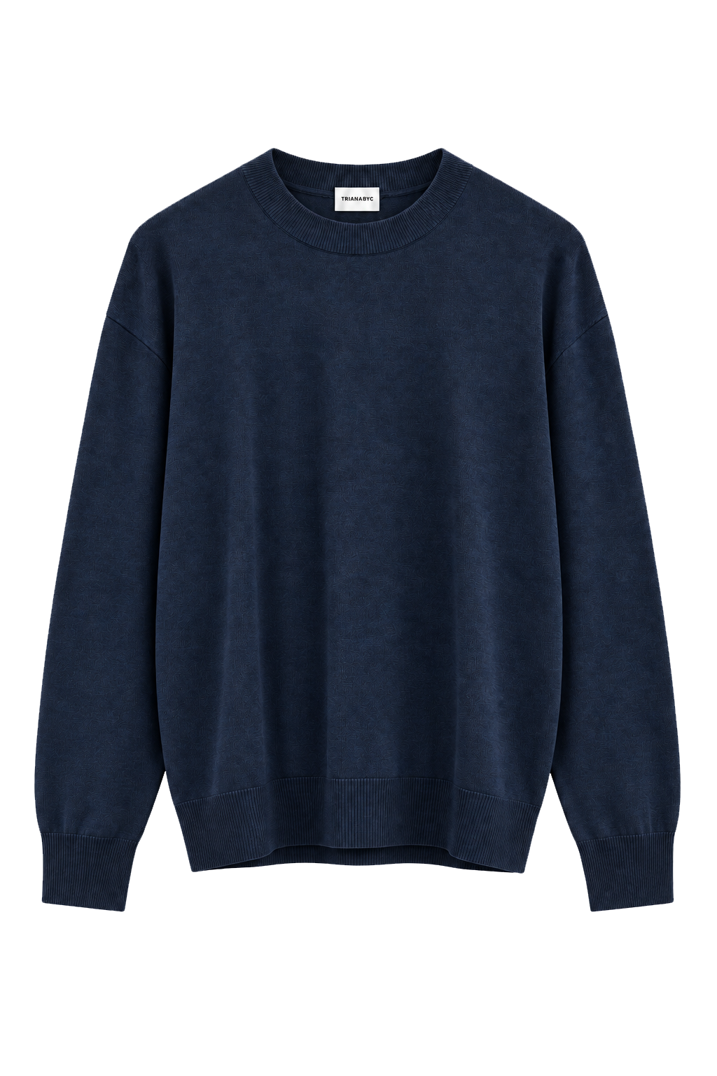 Jersey ELVAS de punto fino azul marino