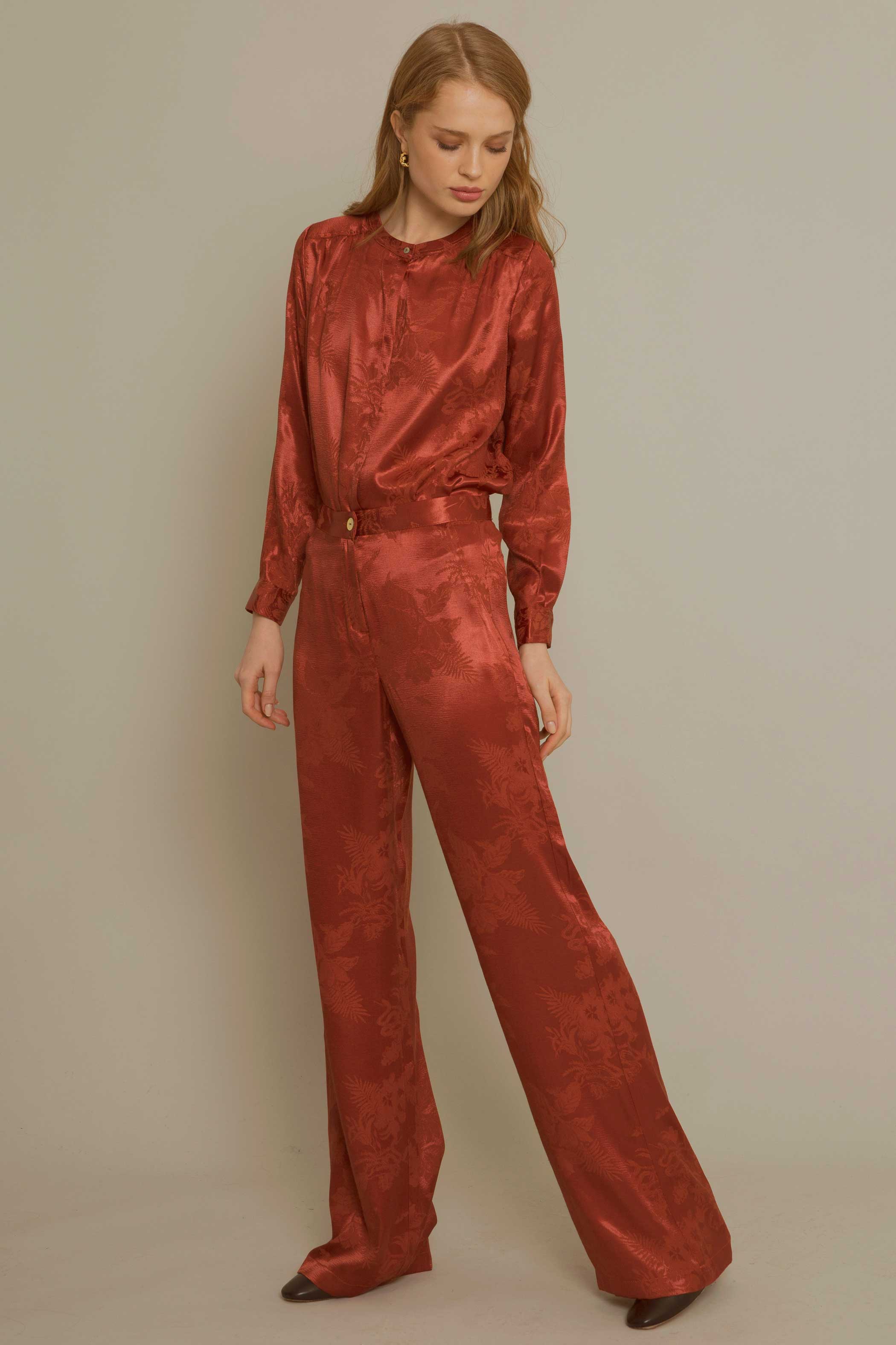 Blusa melbourne lustre teja