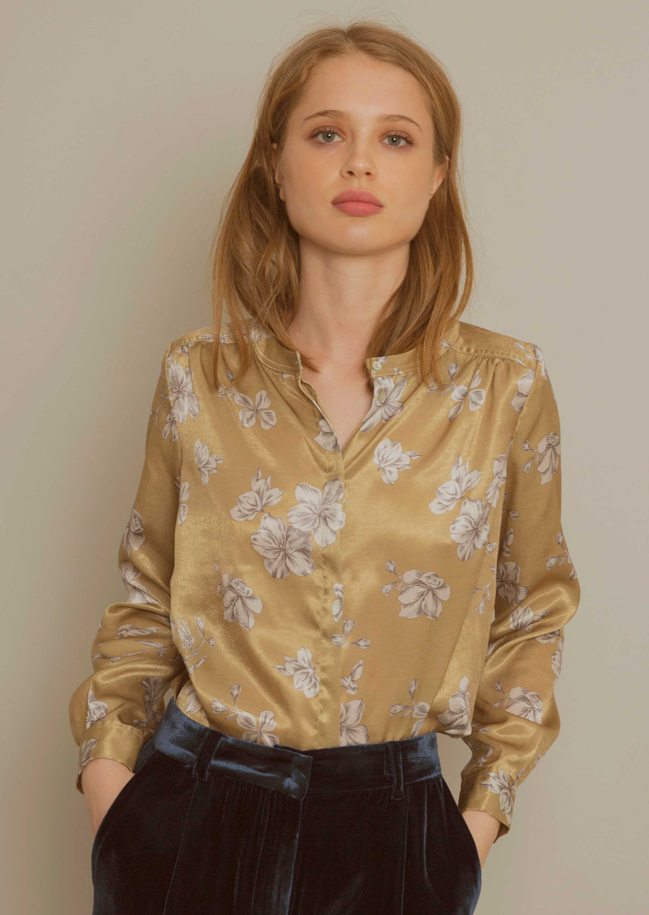 Blusa melbourne azalea ocre