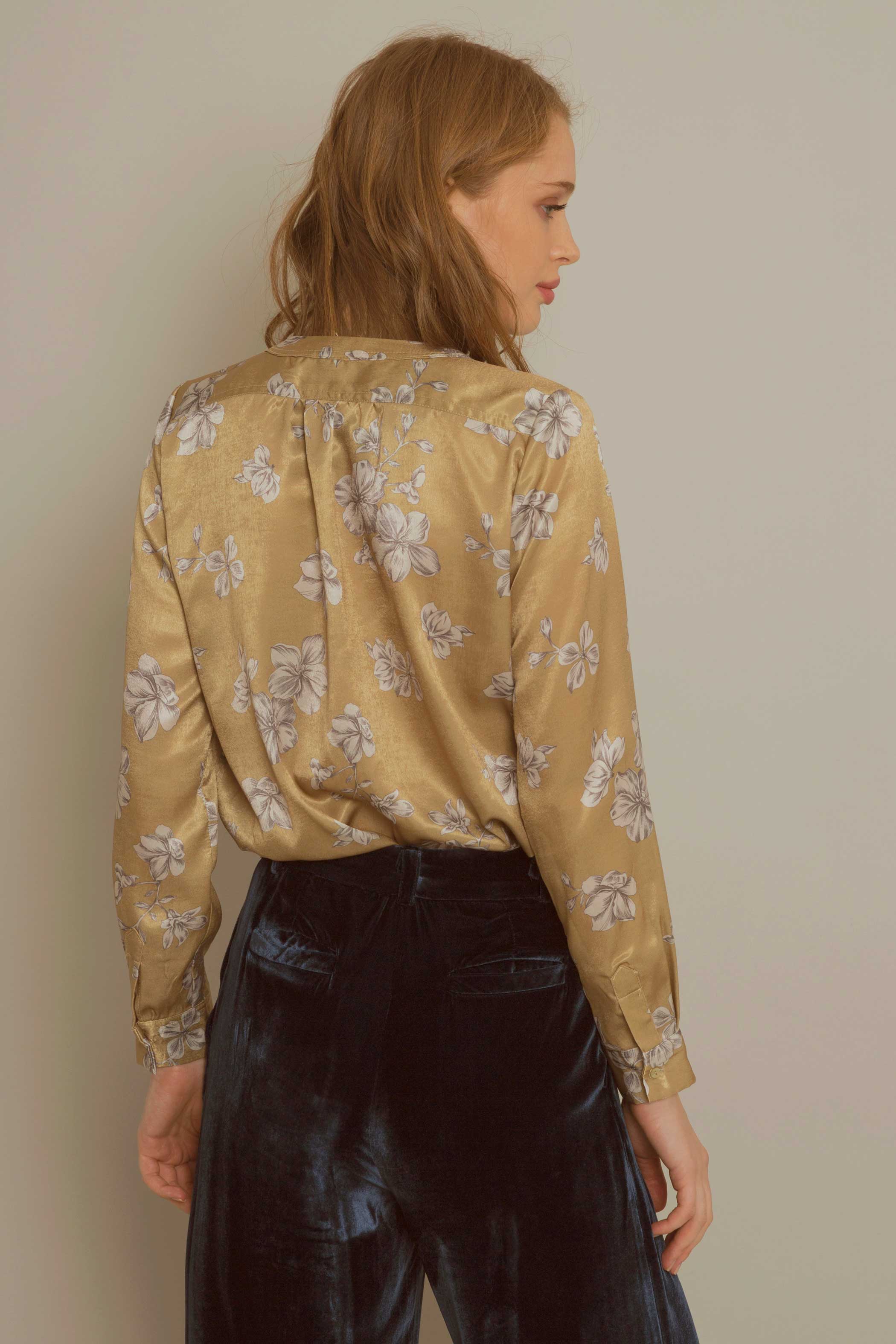 Blusa melbourne azalea ocre