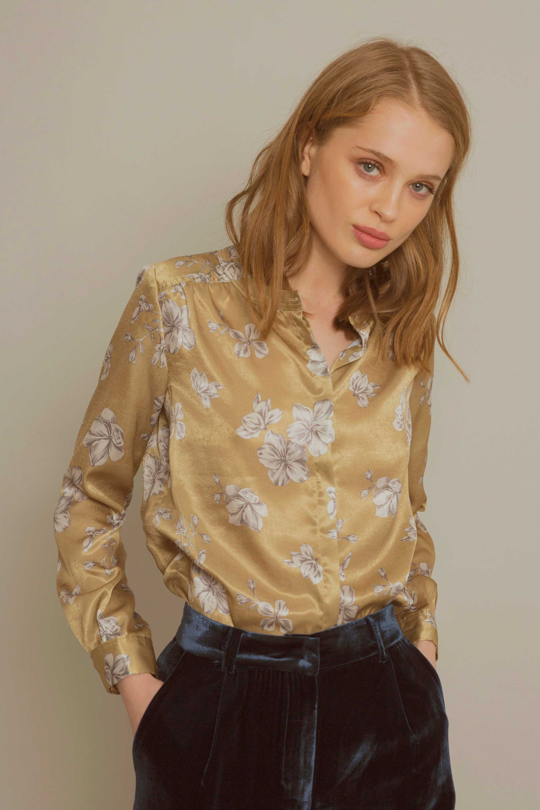 Blusa melbourne azalea ocre