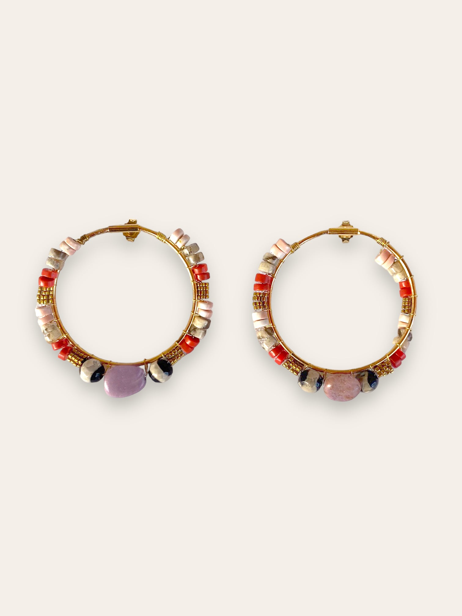 Mauve AVERIA earrings
