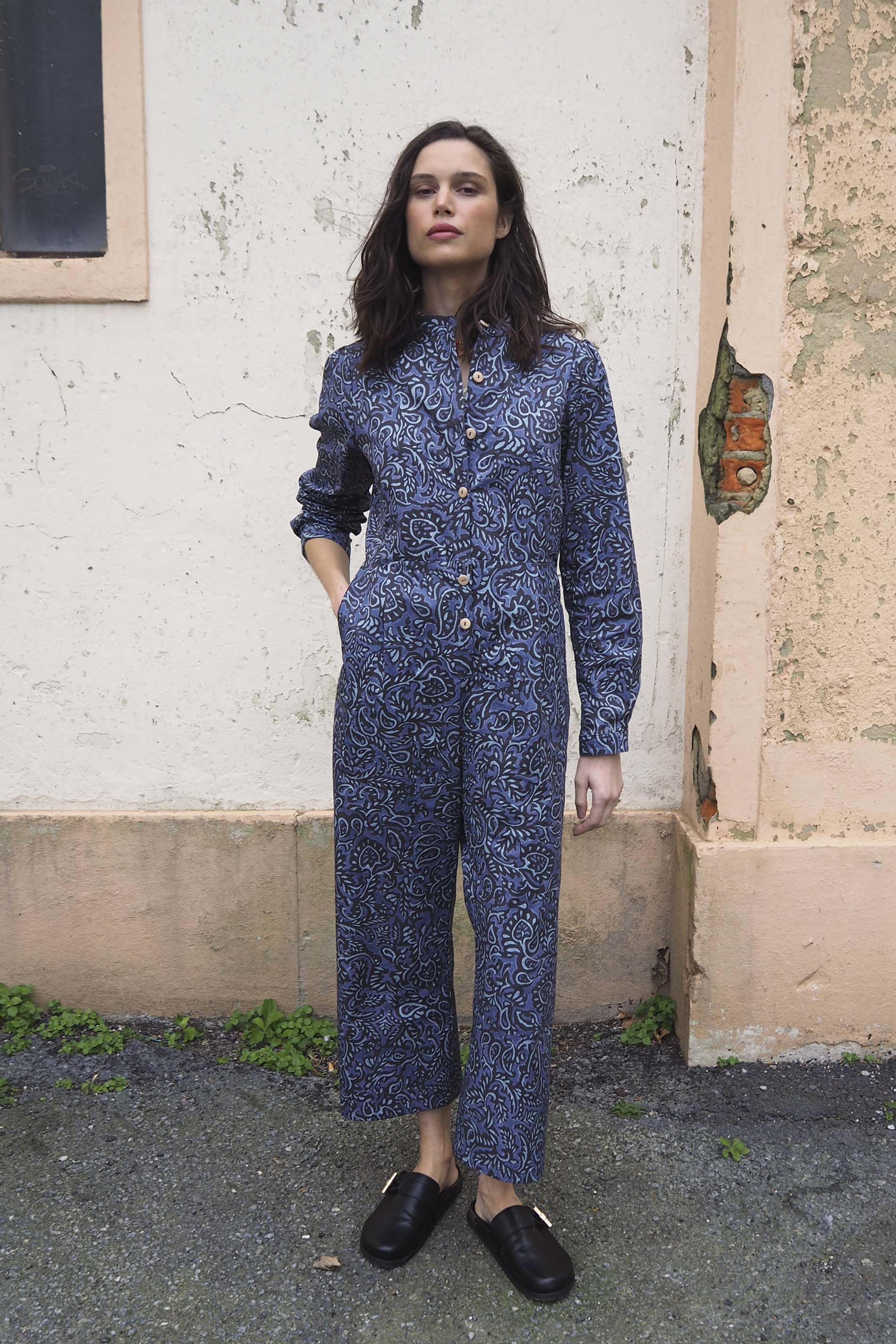 Mono PULA etnic azul