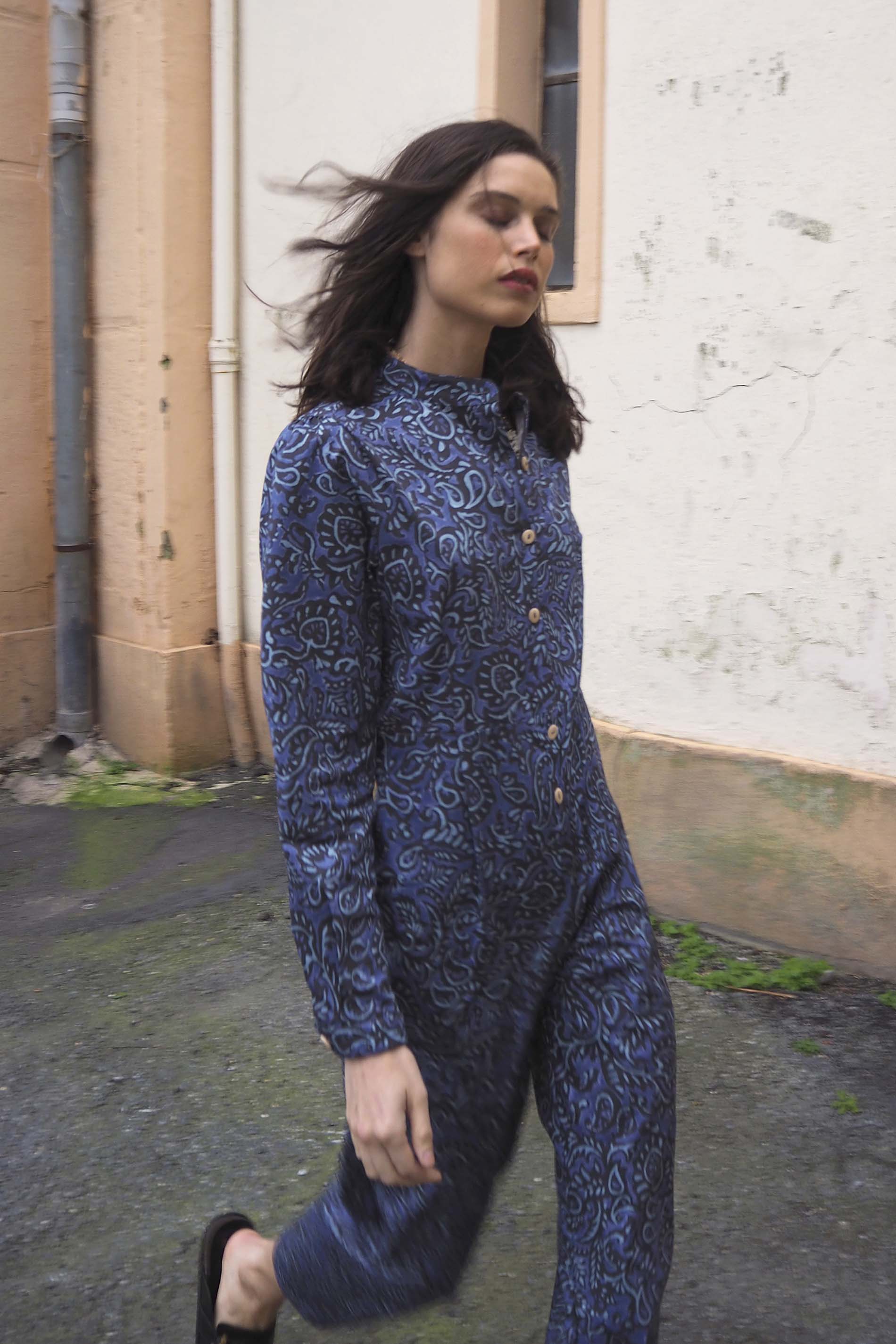 Mono PULA etnic azul