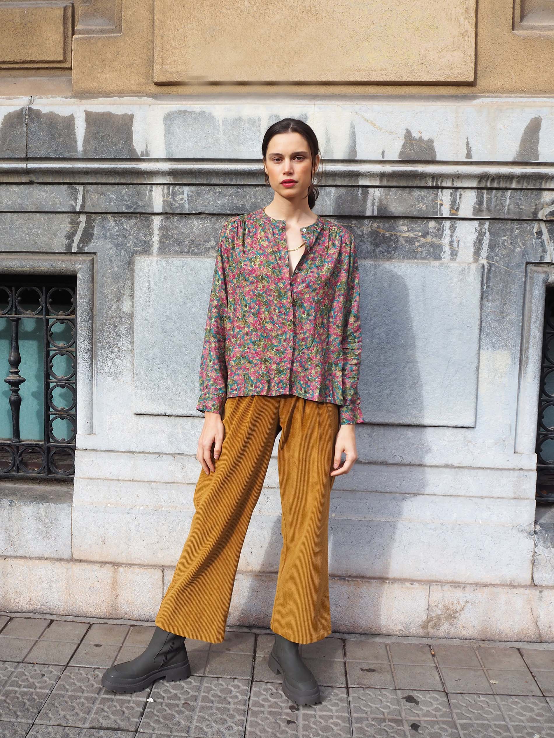 Blusa MELBOURNE mini flower