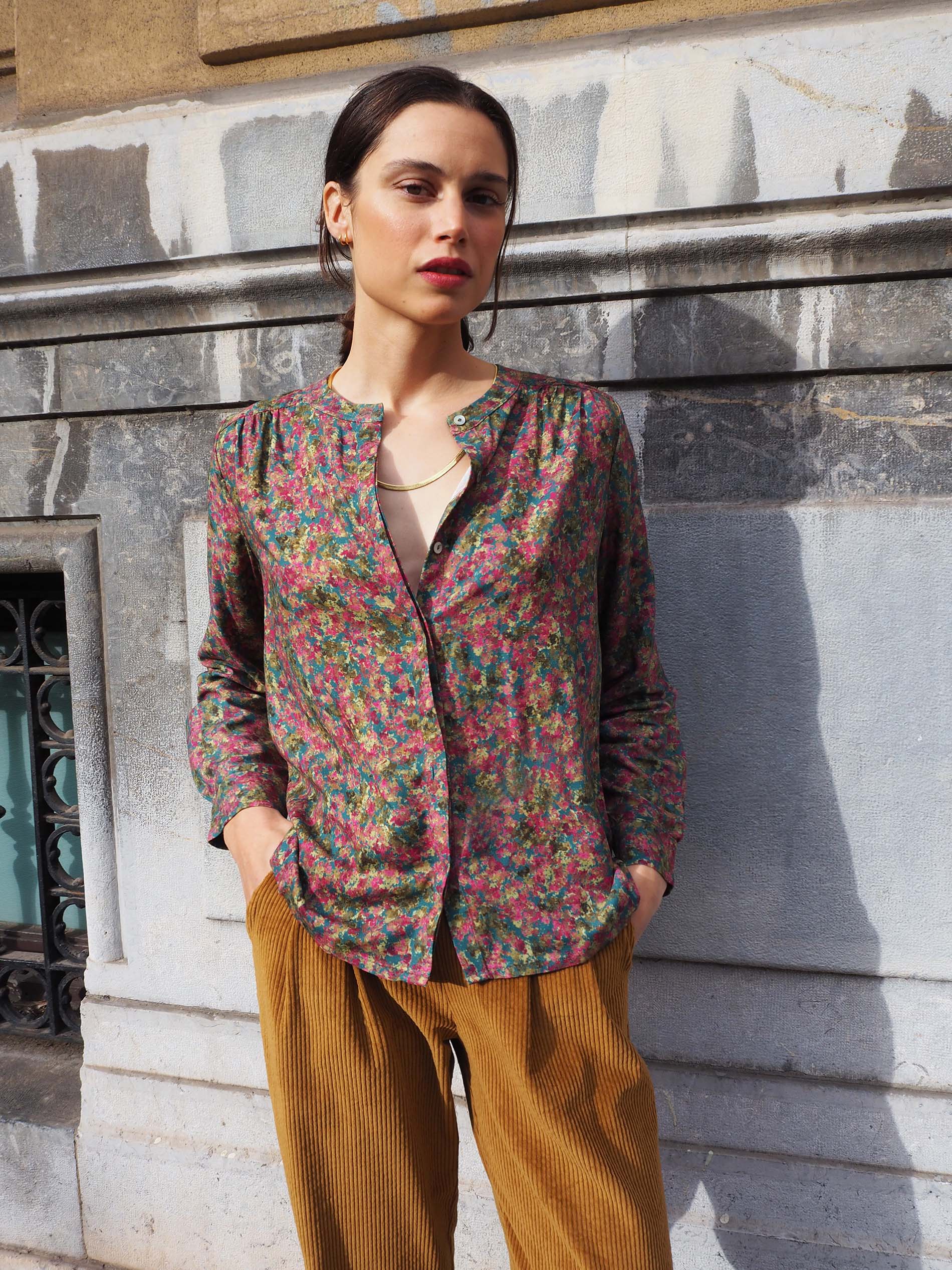 Blusa MELBOURNE mini flower