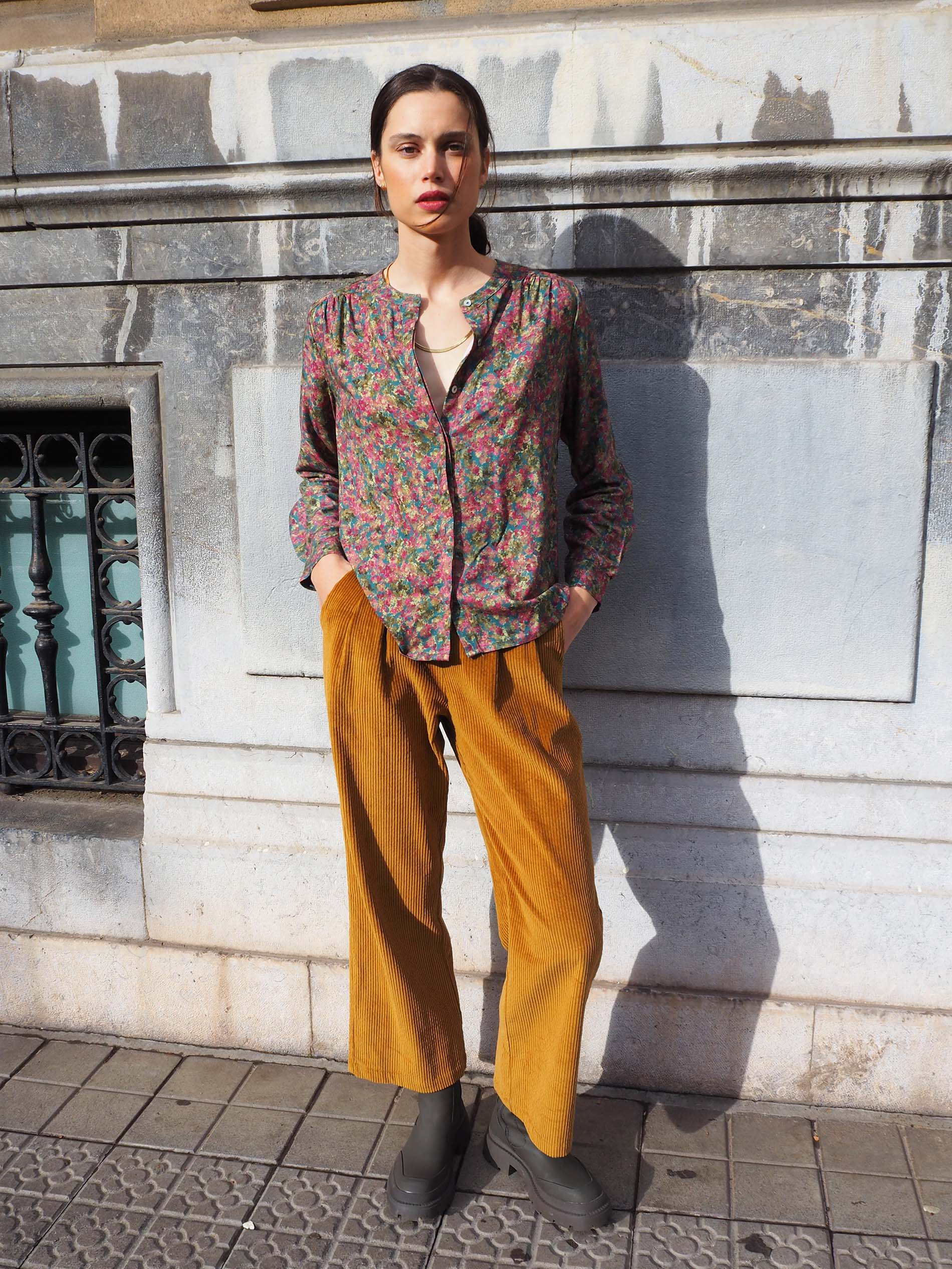 Blusa MELBOURNE mini flower