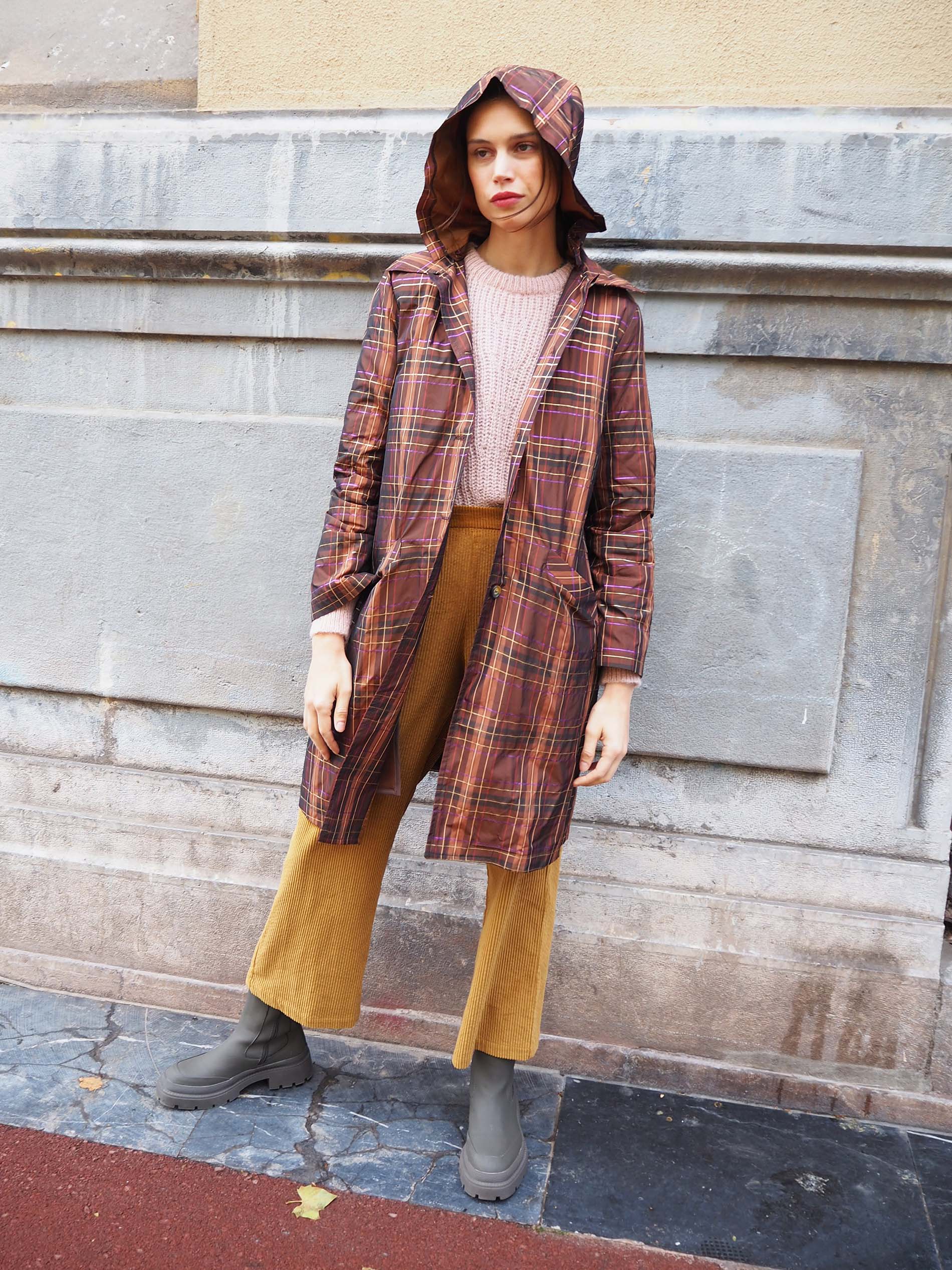 Gabardina RUSIA cuadros