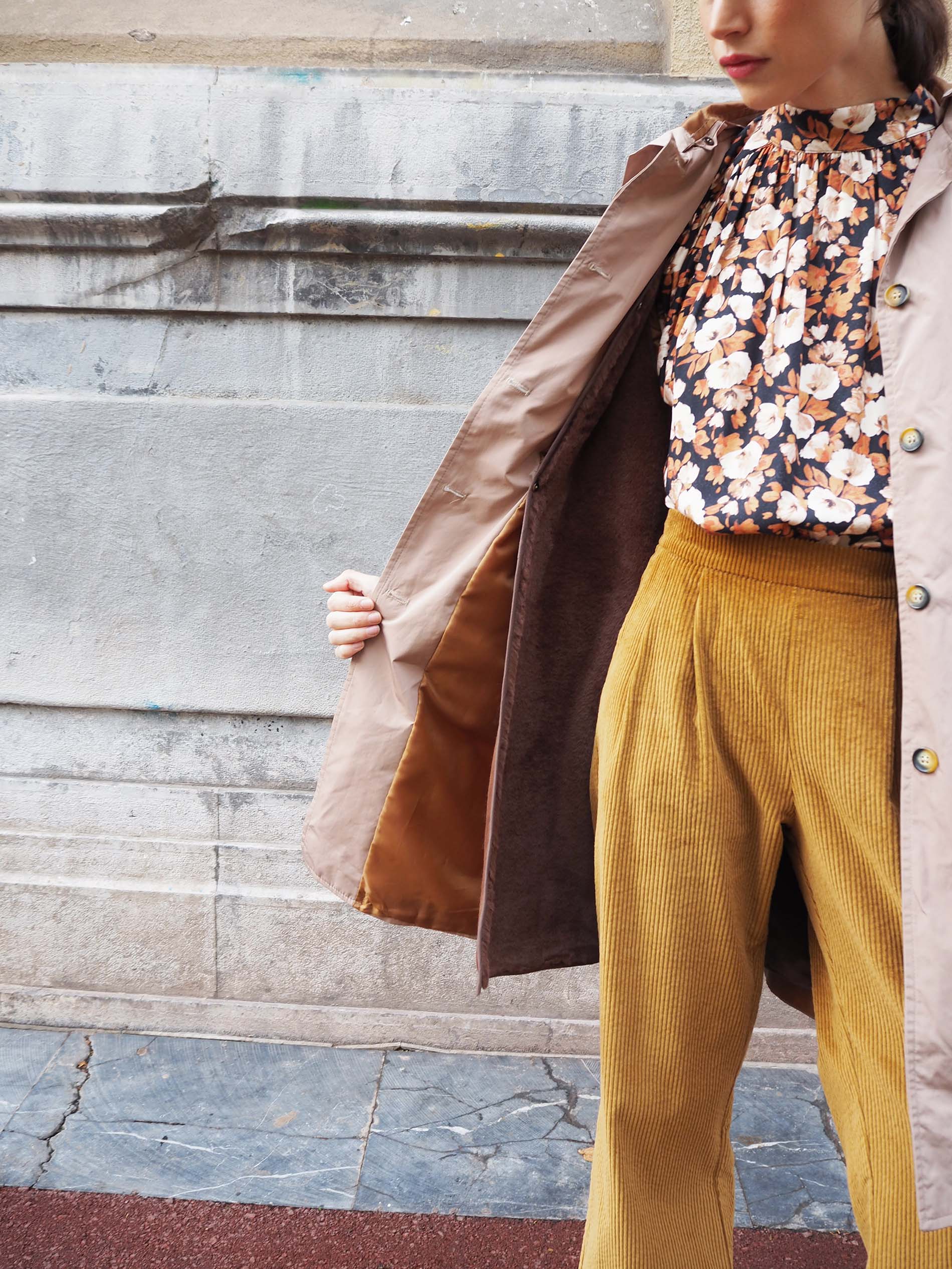 Gabardina RUSIA beige