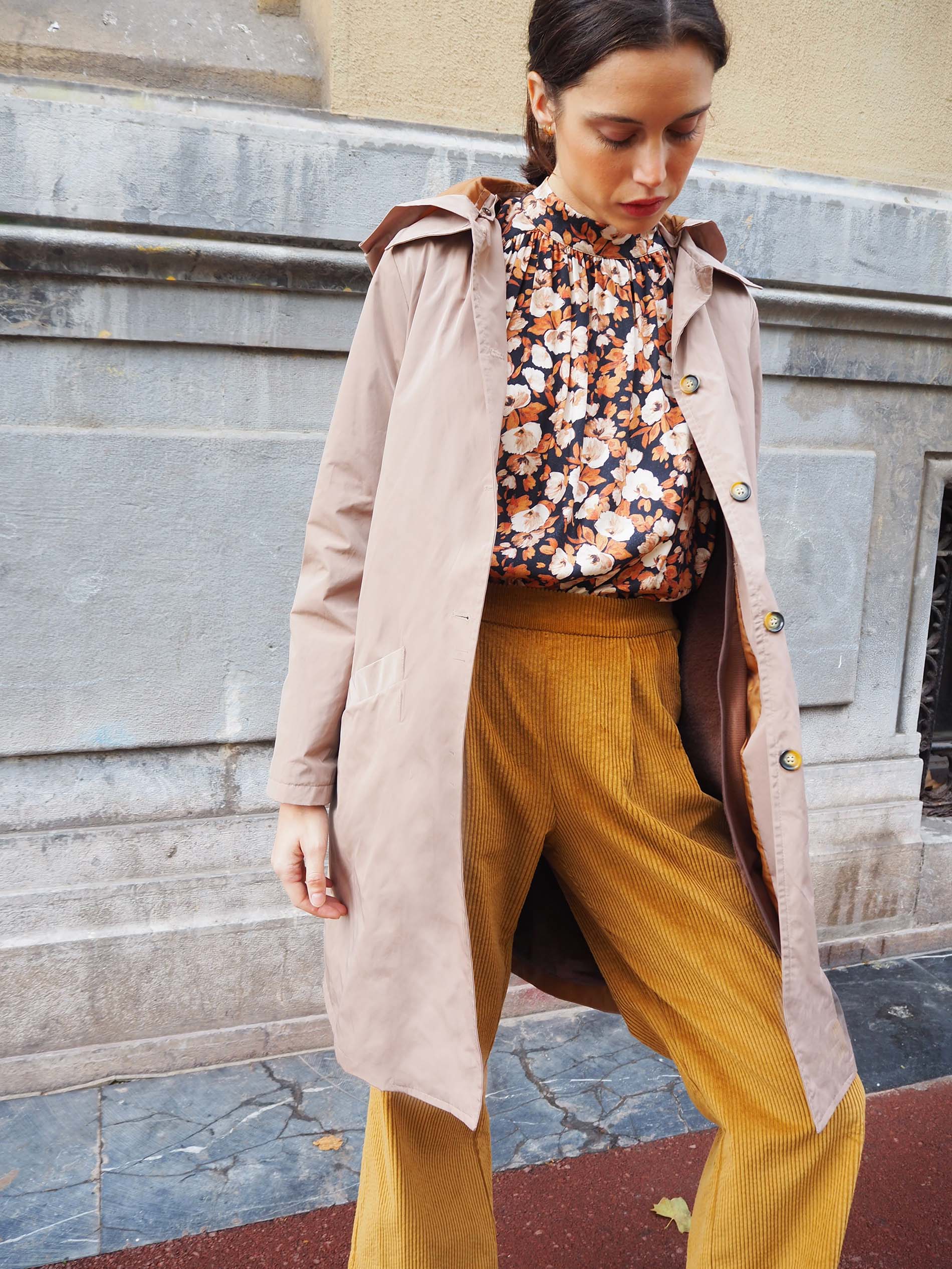 Gabardina RUSIA beige