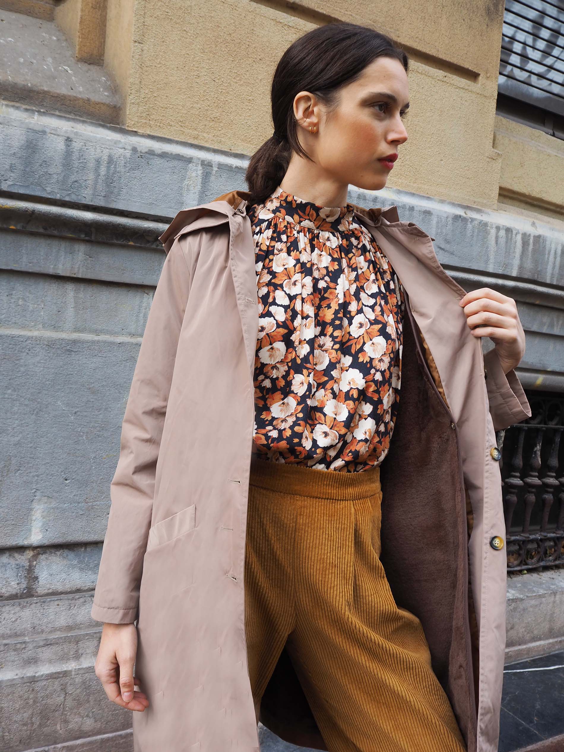 Gabardina RUSIA beige