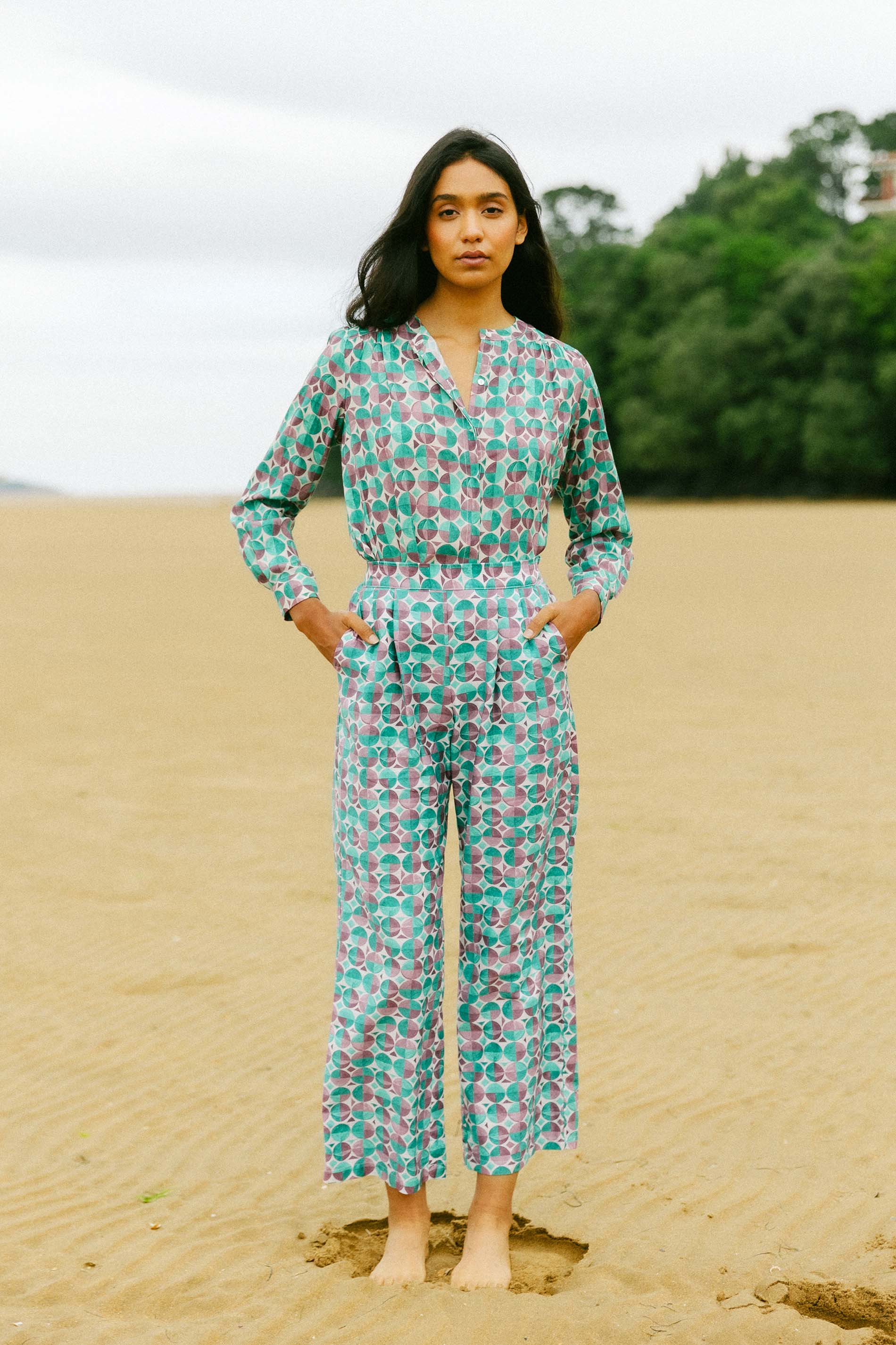 Pantalón MILLET geométrico