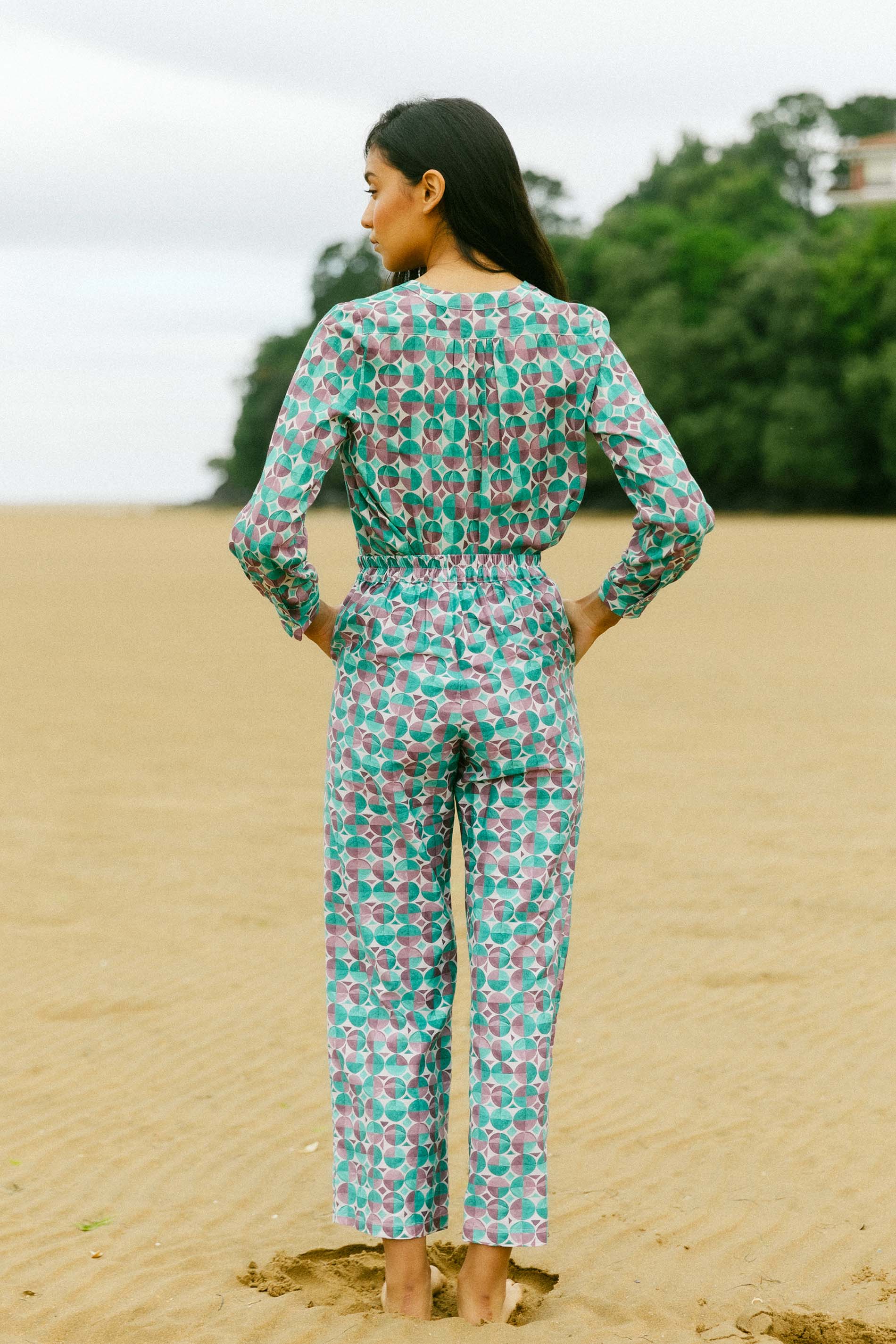 Pantalón MILLET geométrico