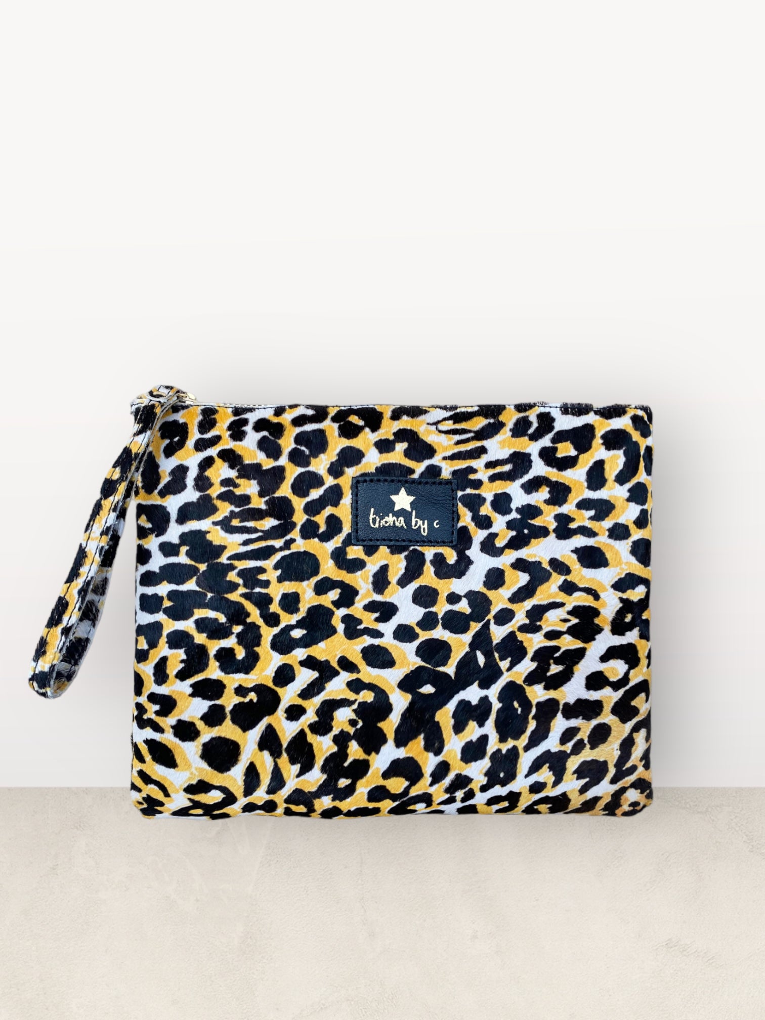 Bolso de mano leopardo