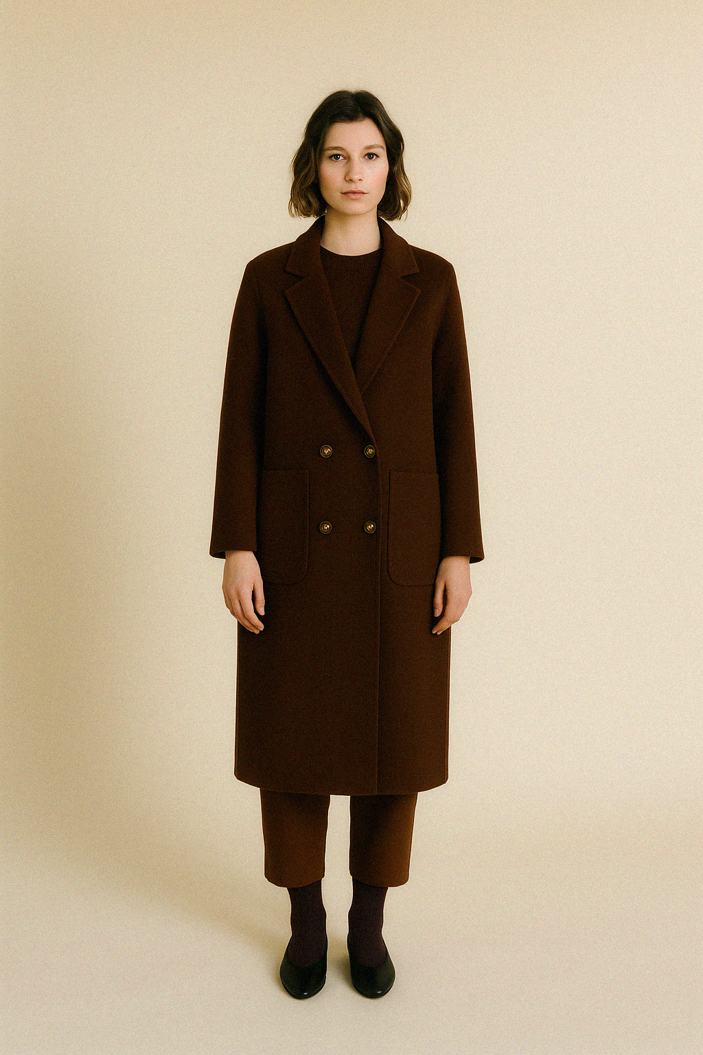 ABRIGO OSLO LANA Y CASHMERE