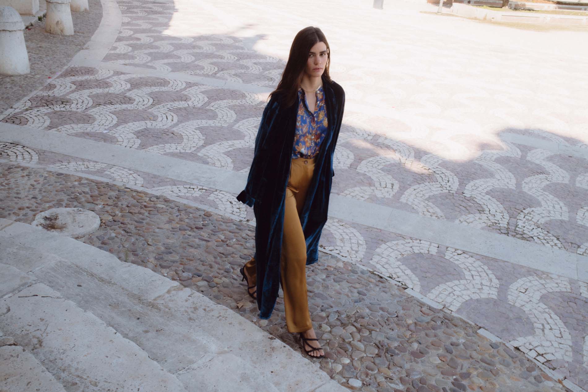 Blusa MARKER print jazmín