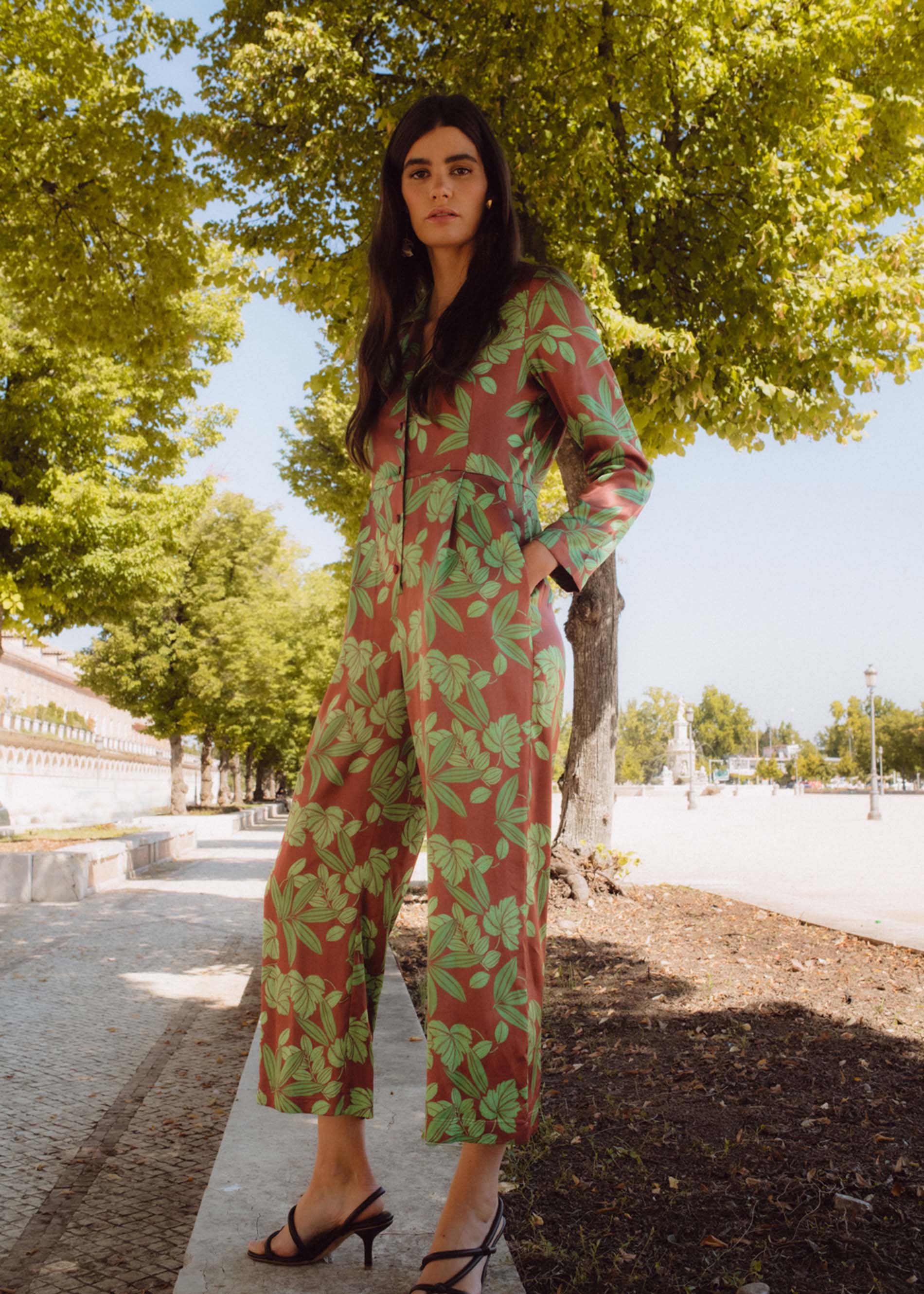 Mono DAM print hojas