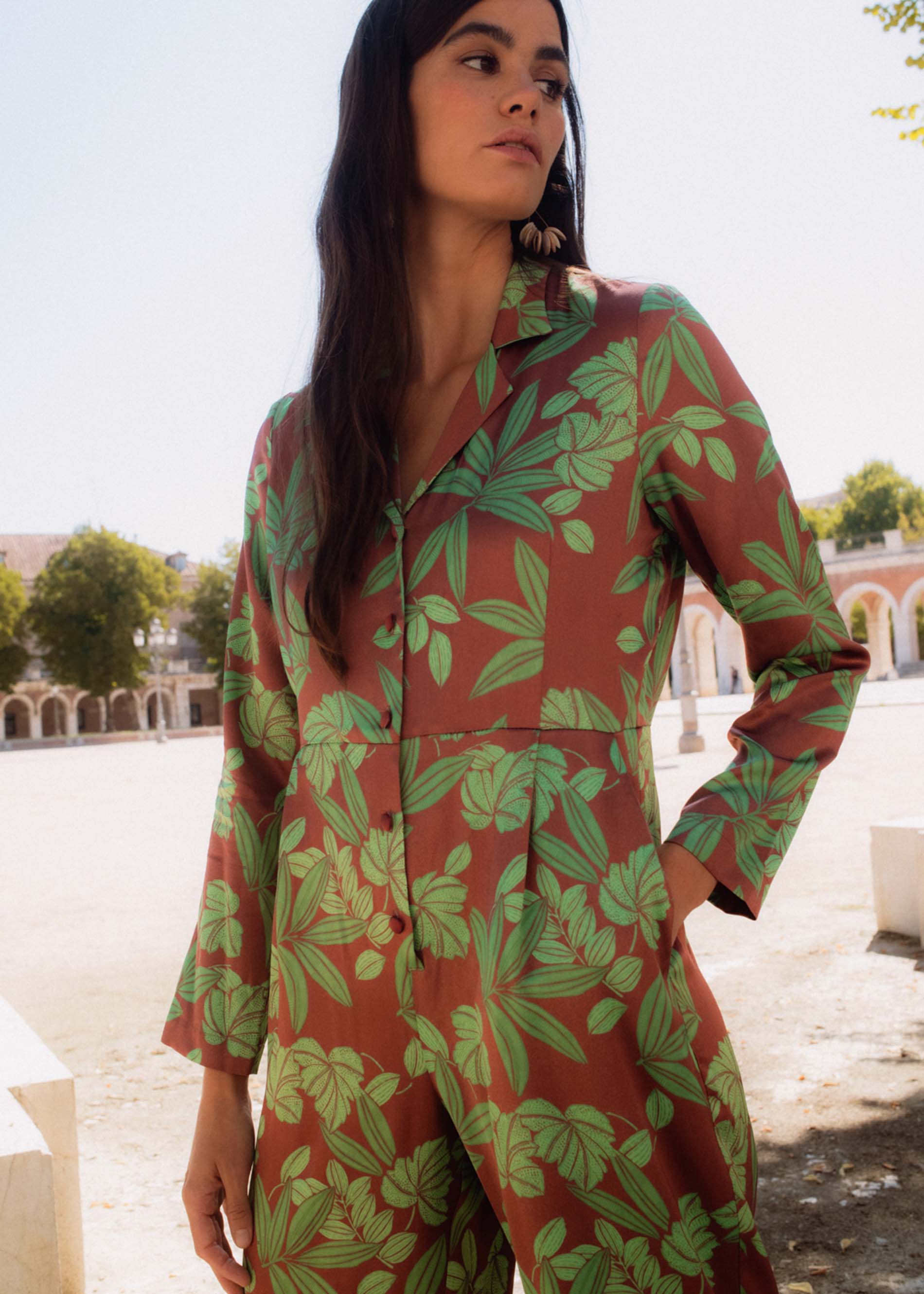 Mono DAM print hojas